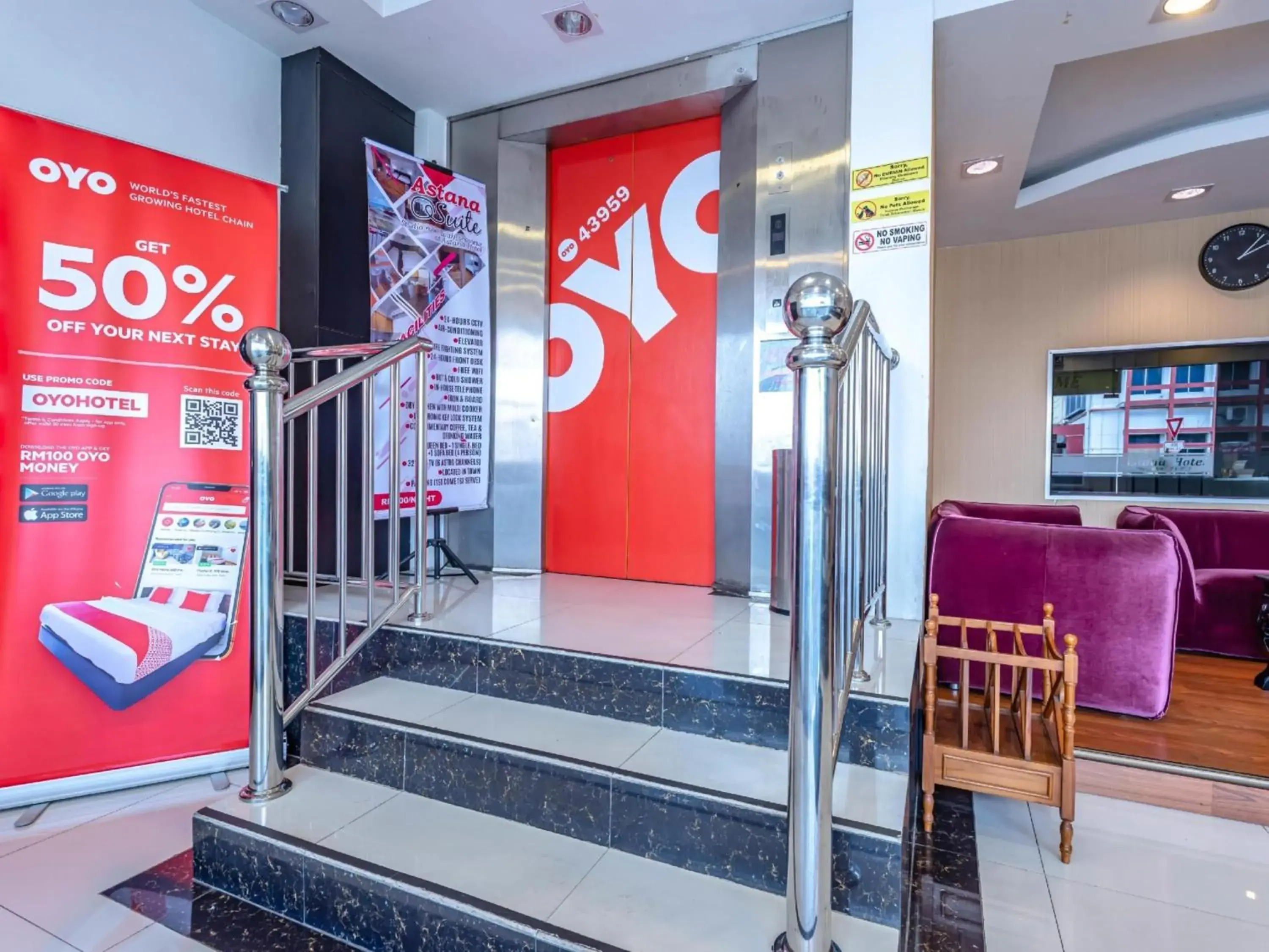 Lobby or reception in Hotel O Astana Hotel Lobby or reception in Hotel O Astana Hotel