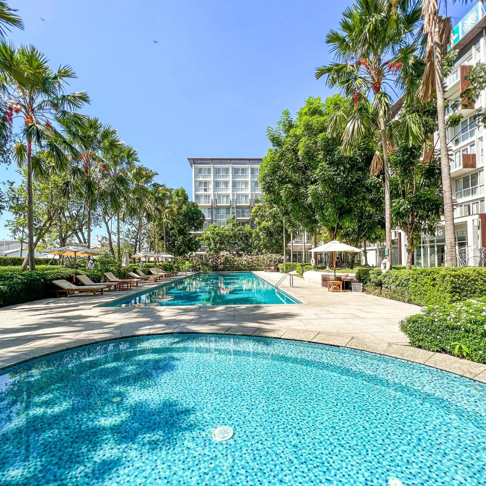 Swimming pool in The Idle Hotel and Residence