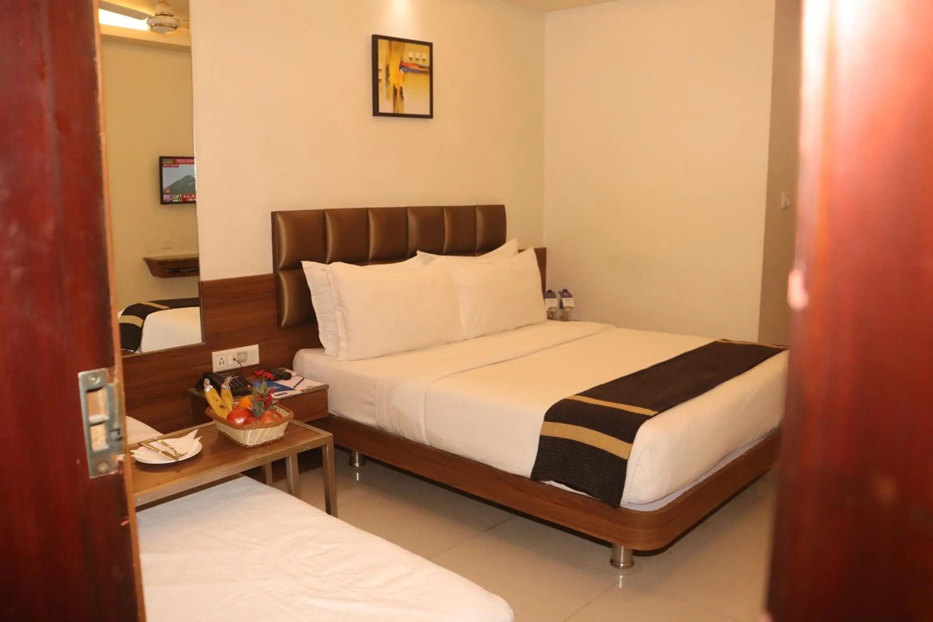Bed in Kyriad Hotel Indore by OTHPL Bed in Kyriad Hotel Indore by OTHPL