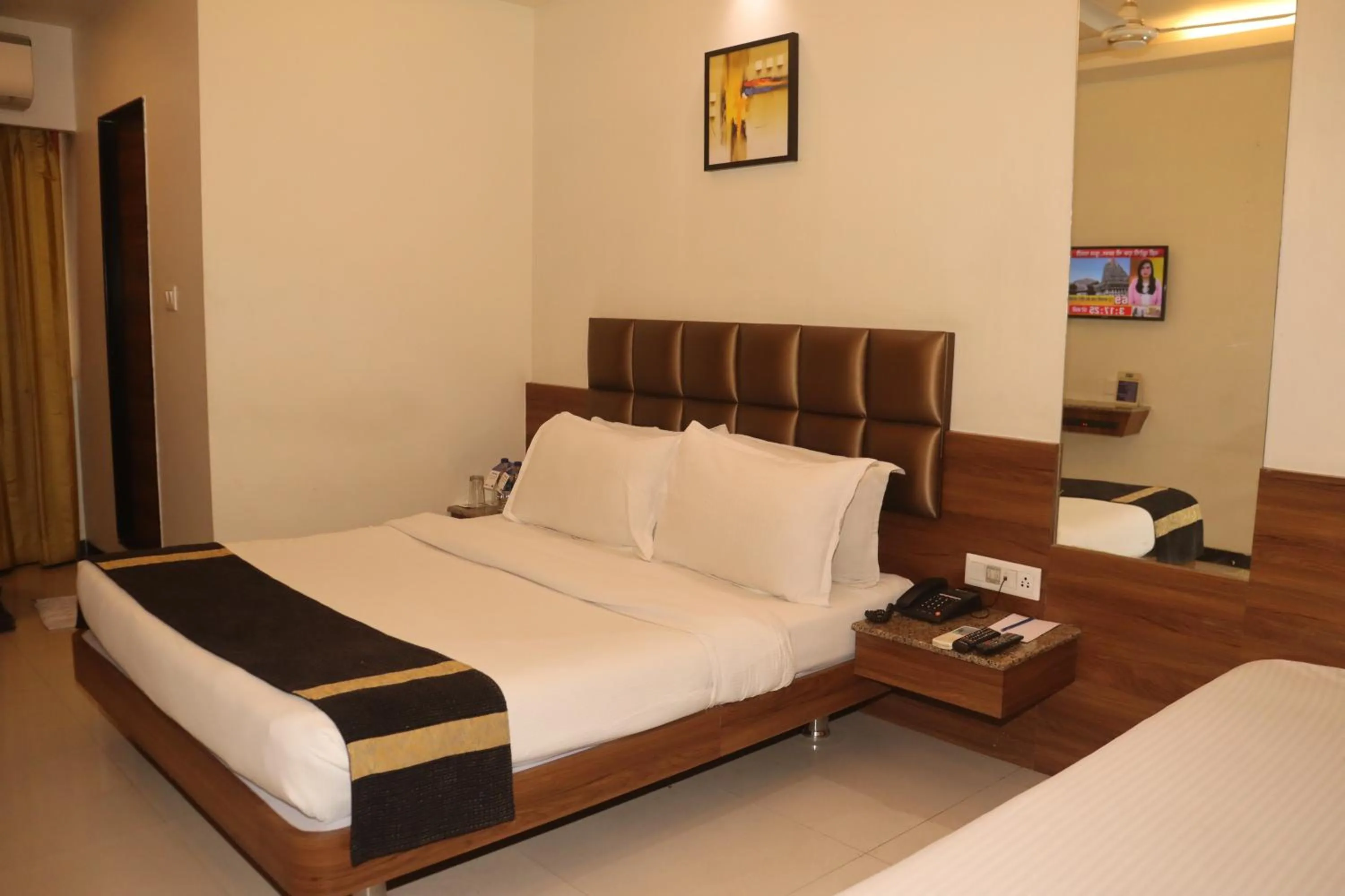 Bed in Kyriad Hotel Indore by OTHPL