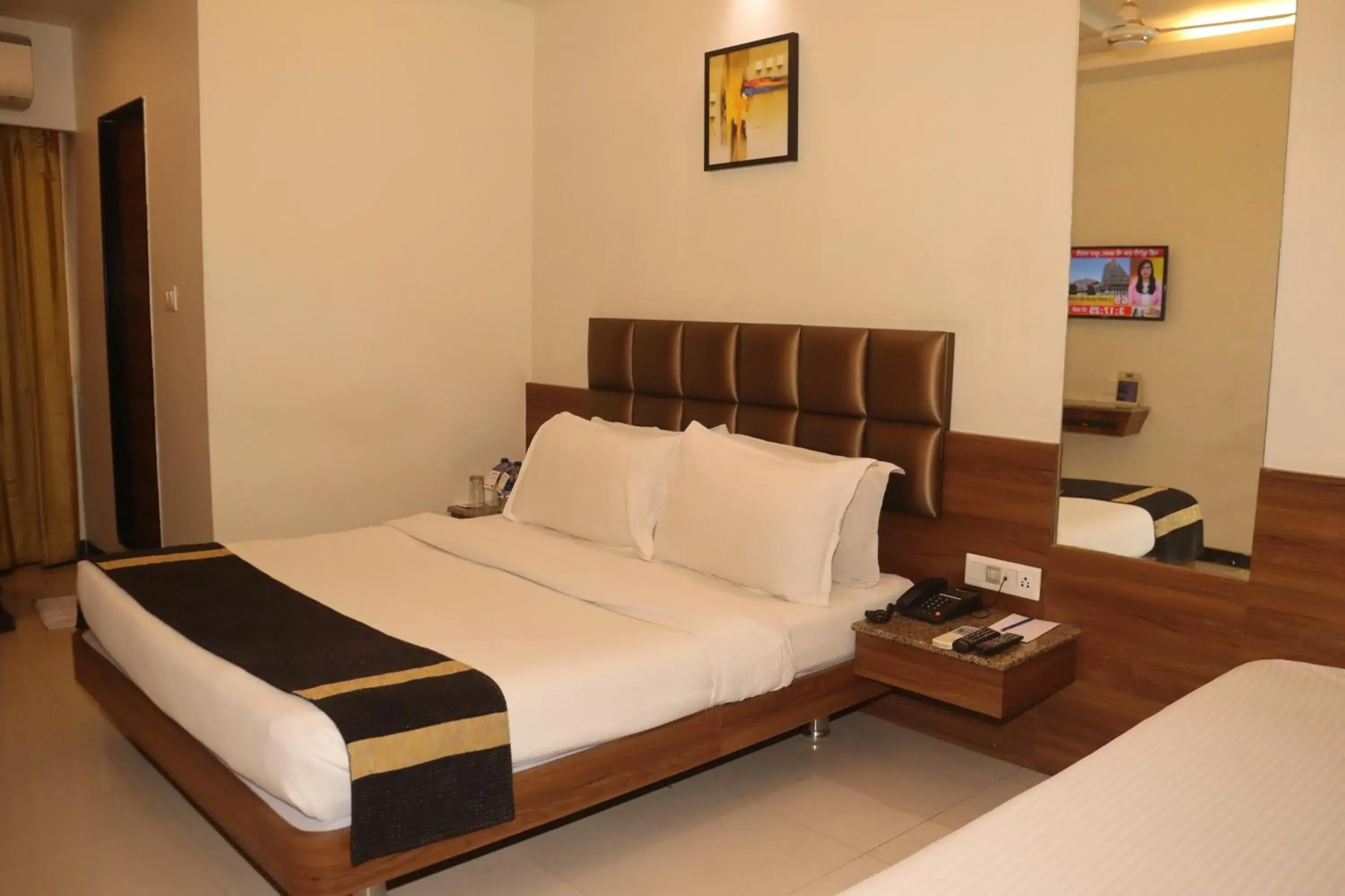 Bed in Kyriad Hotel Indore by OTHPL Bed in Kyriad Hotel Indore by OTHPL