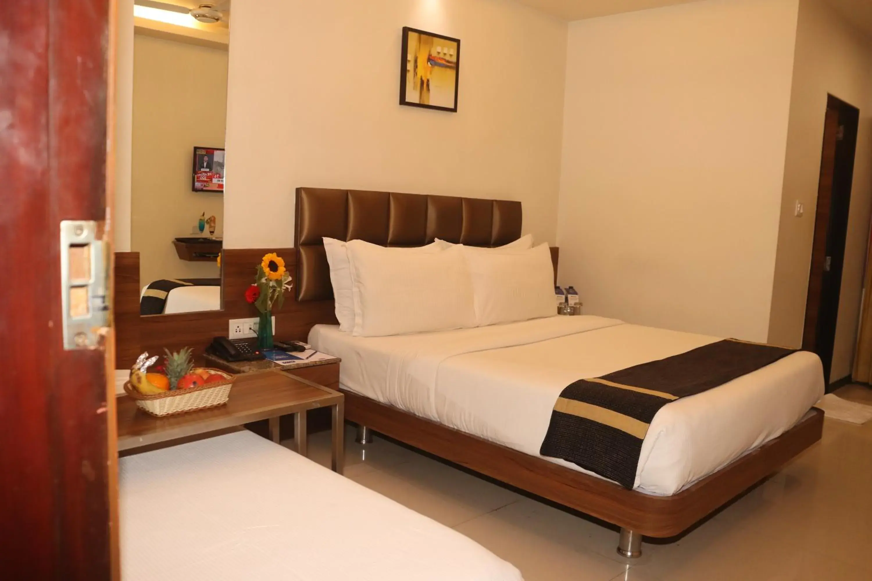Bed in Kyriad Hotel Indore by OTHPL Bed in Kyriad Hotel Indore by OTHPL