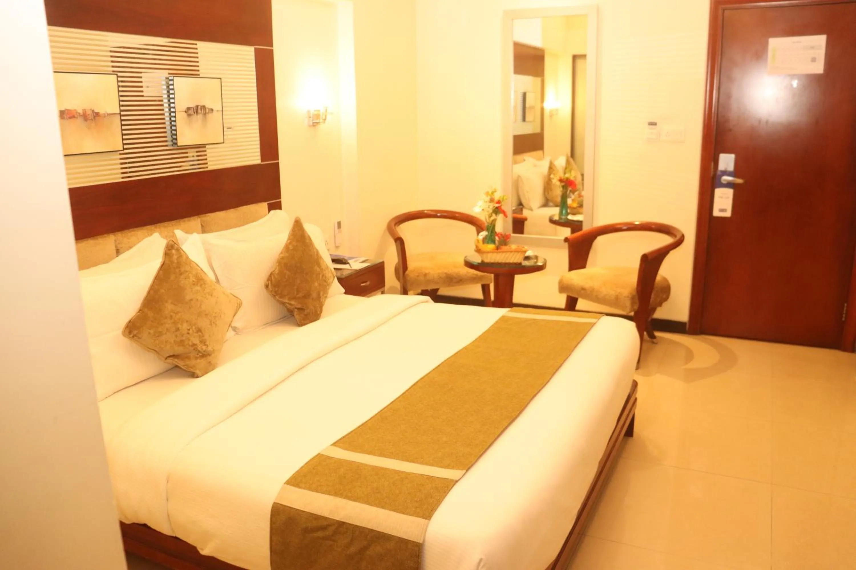 Bed in Kyriad Hotel Indore by OTHPL