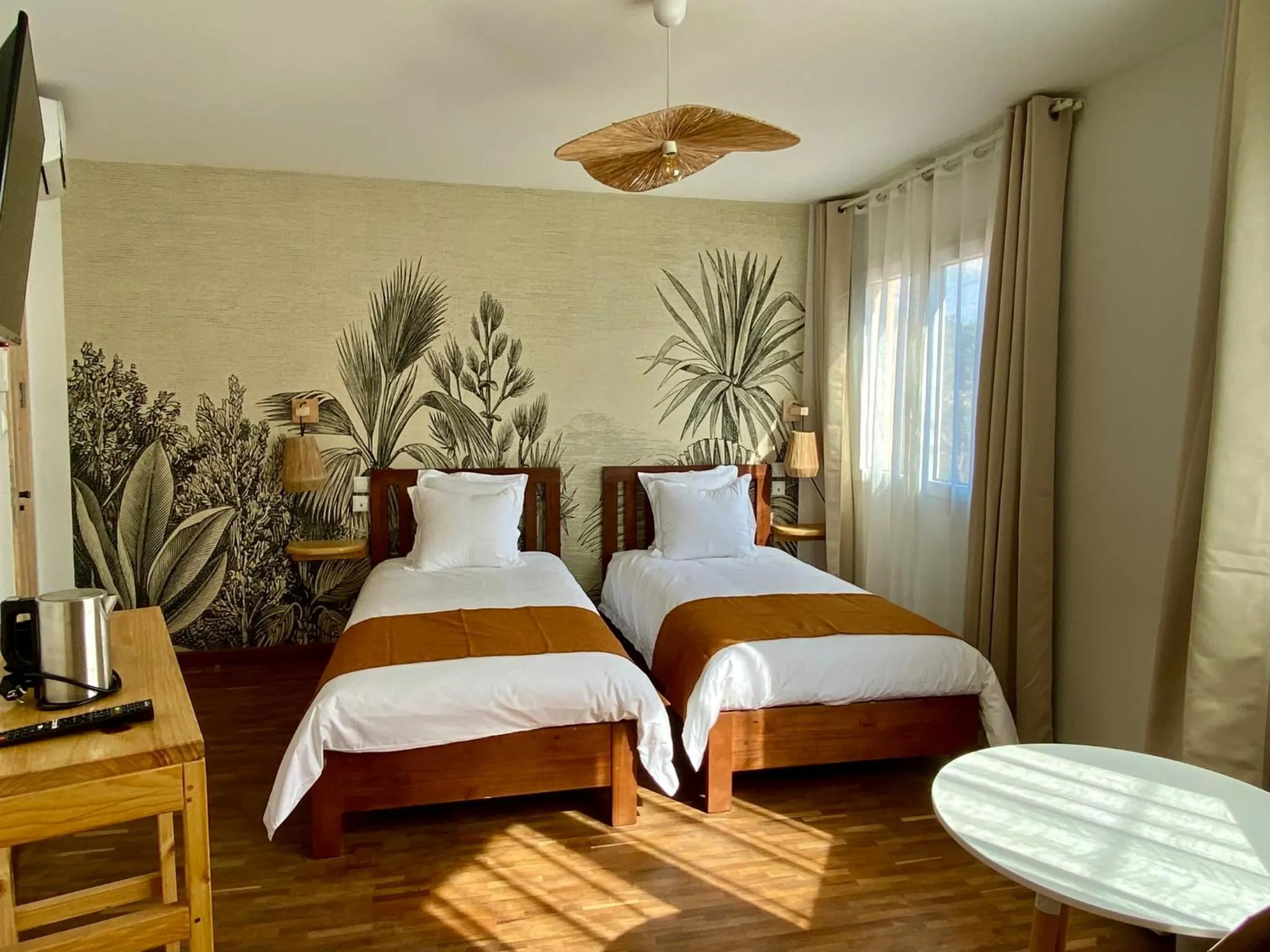 Bed in Hôtel ESCALE - Aéroport Ivato