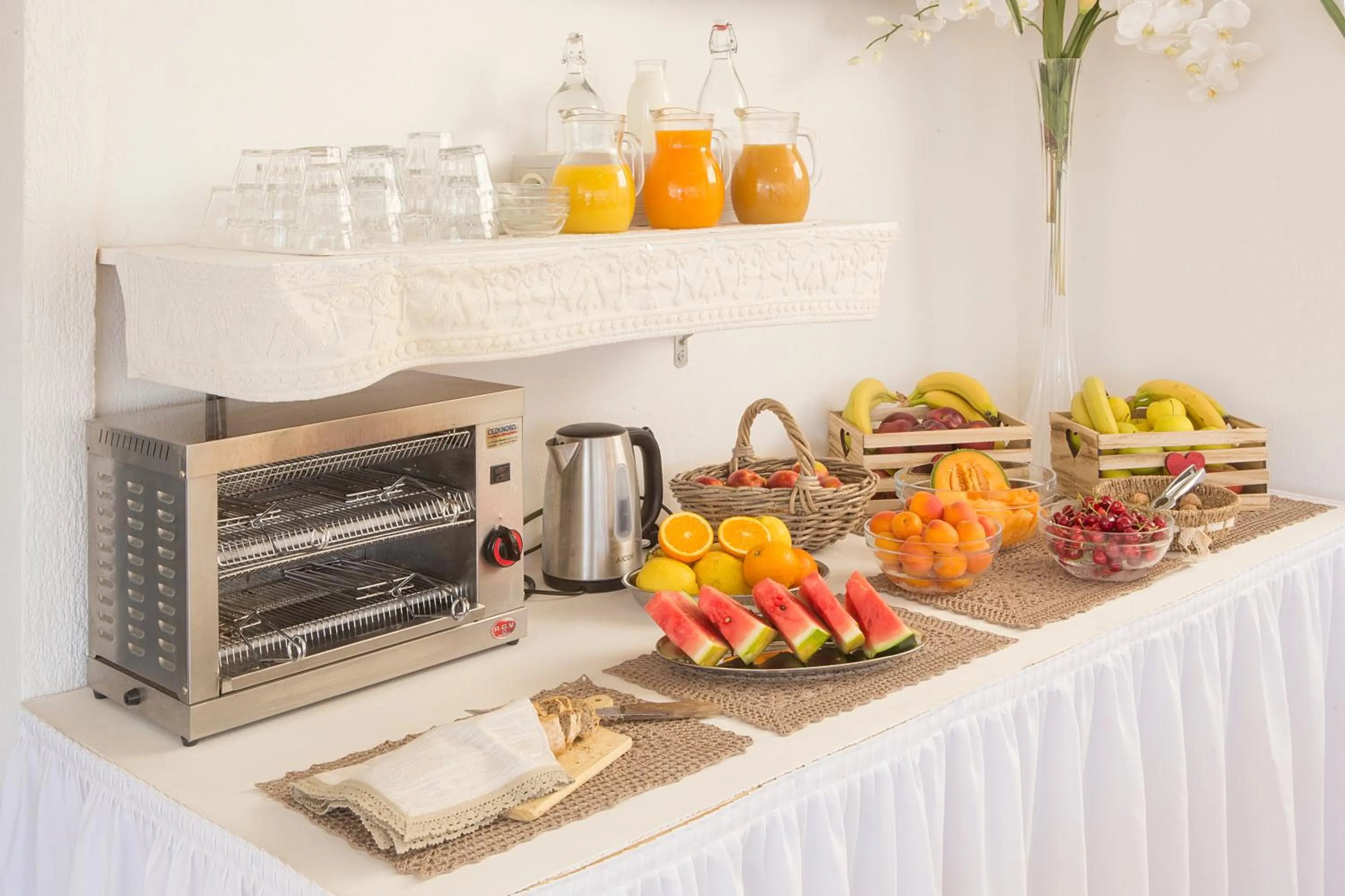 Buffet breakfast in Olbia City Hotel & Spa