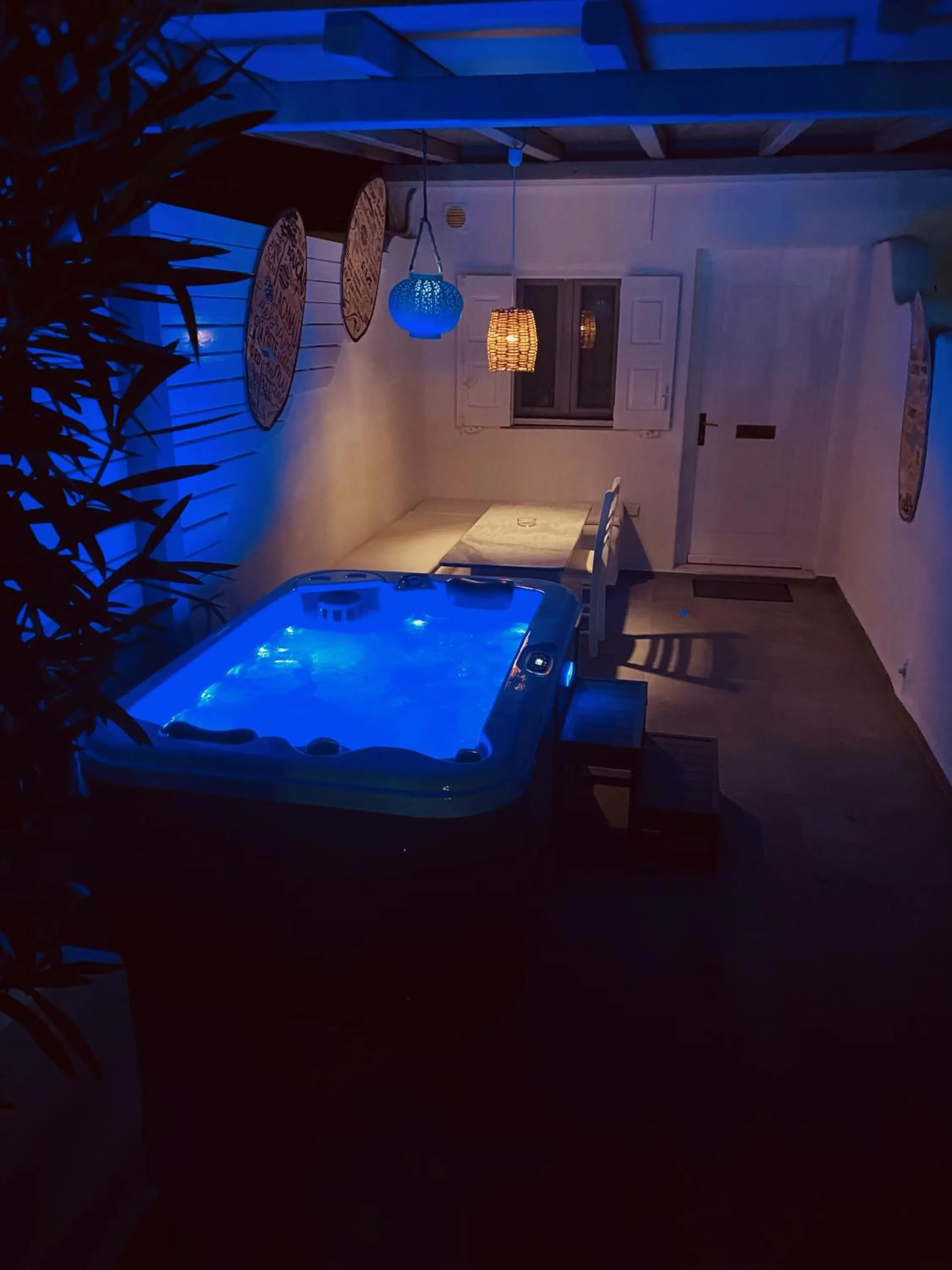 Hot Tub in Mykonos Secret Spot