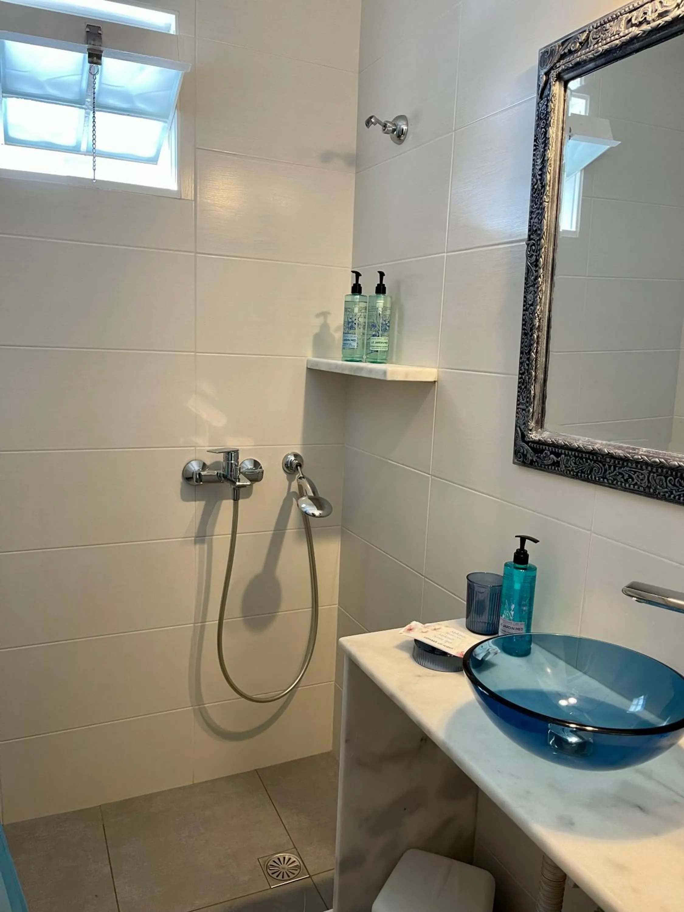 Shower in Mykonos Secret Spot