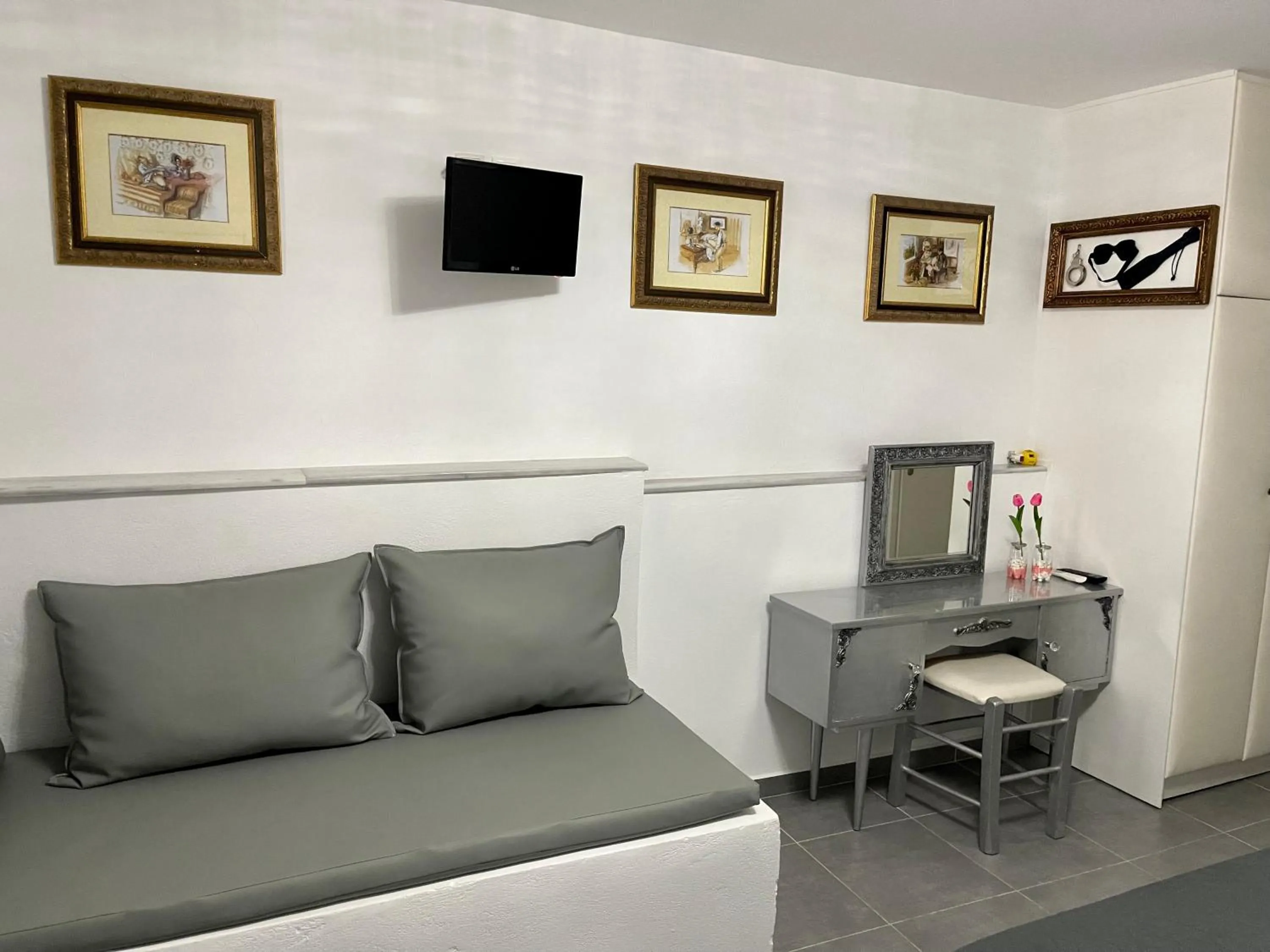TV and multimedia in Mykonos Secret Spot