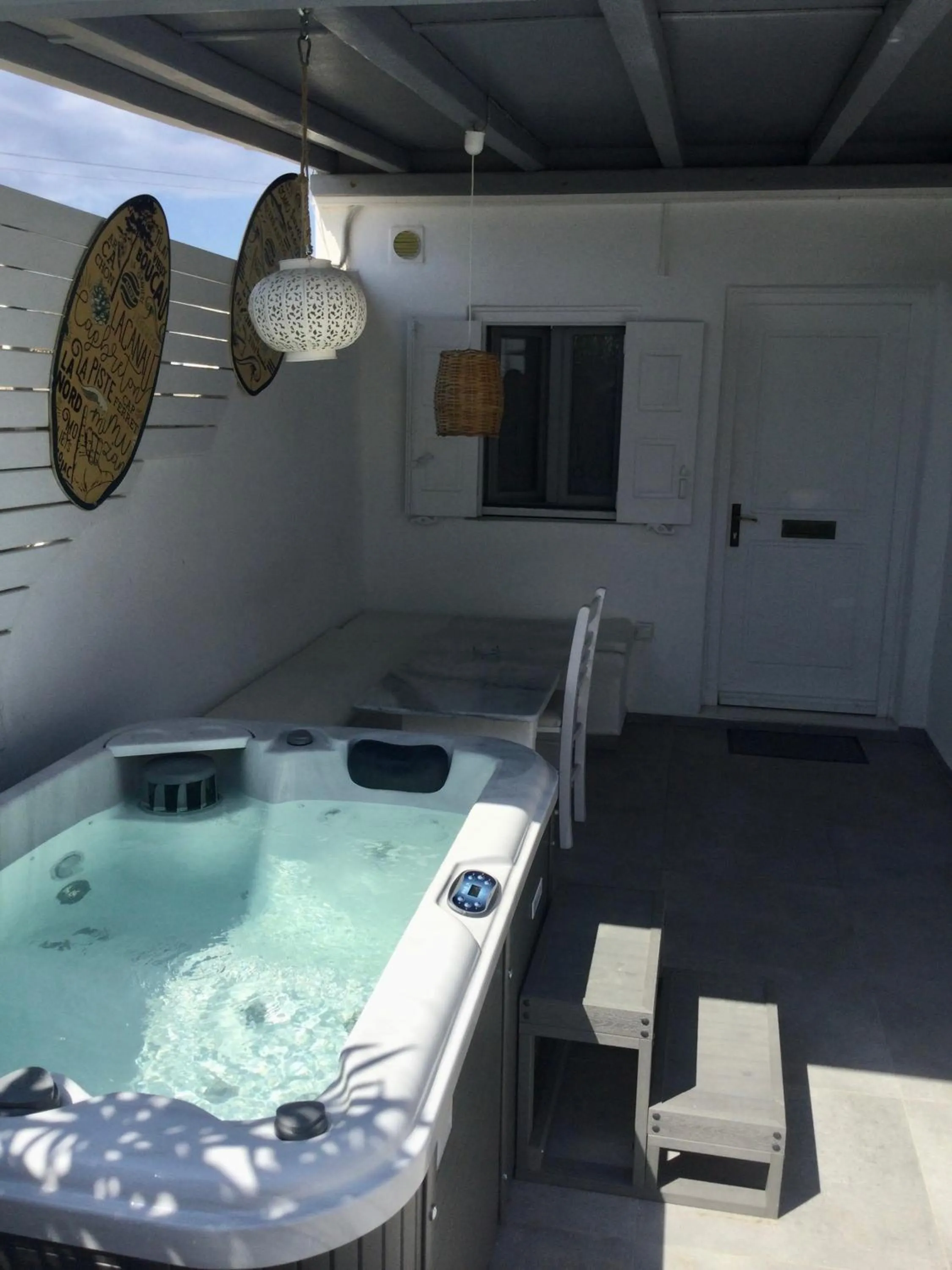 Balcony/Terrace in Mykonos Secret Spot