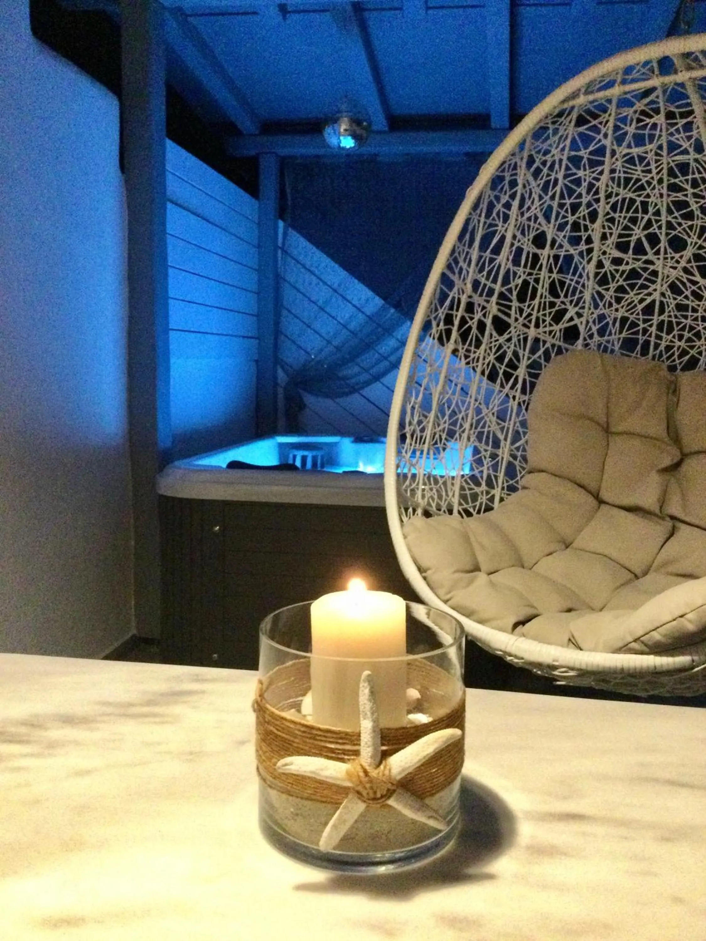 Balcony/Terrace in Mykonos Secret Spot