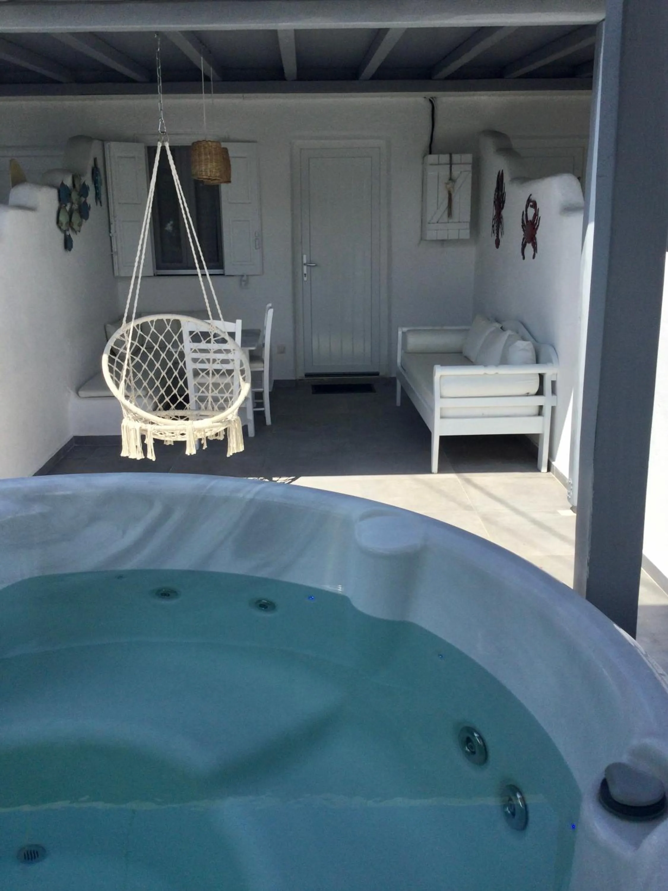Balcony/Terrace in Mykonos Secret Spot