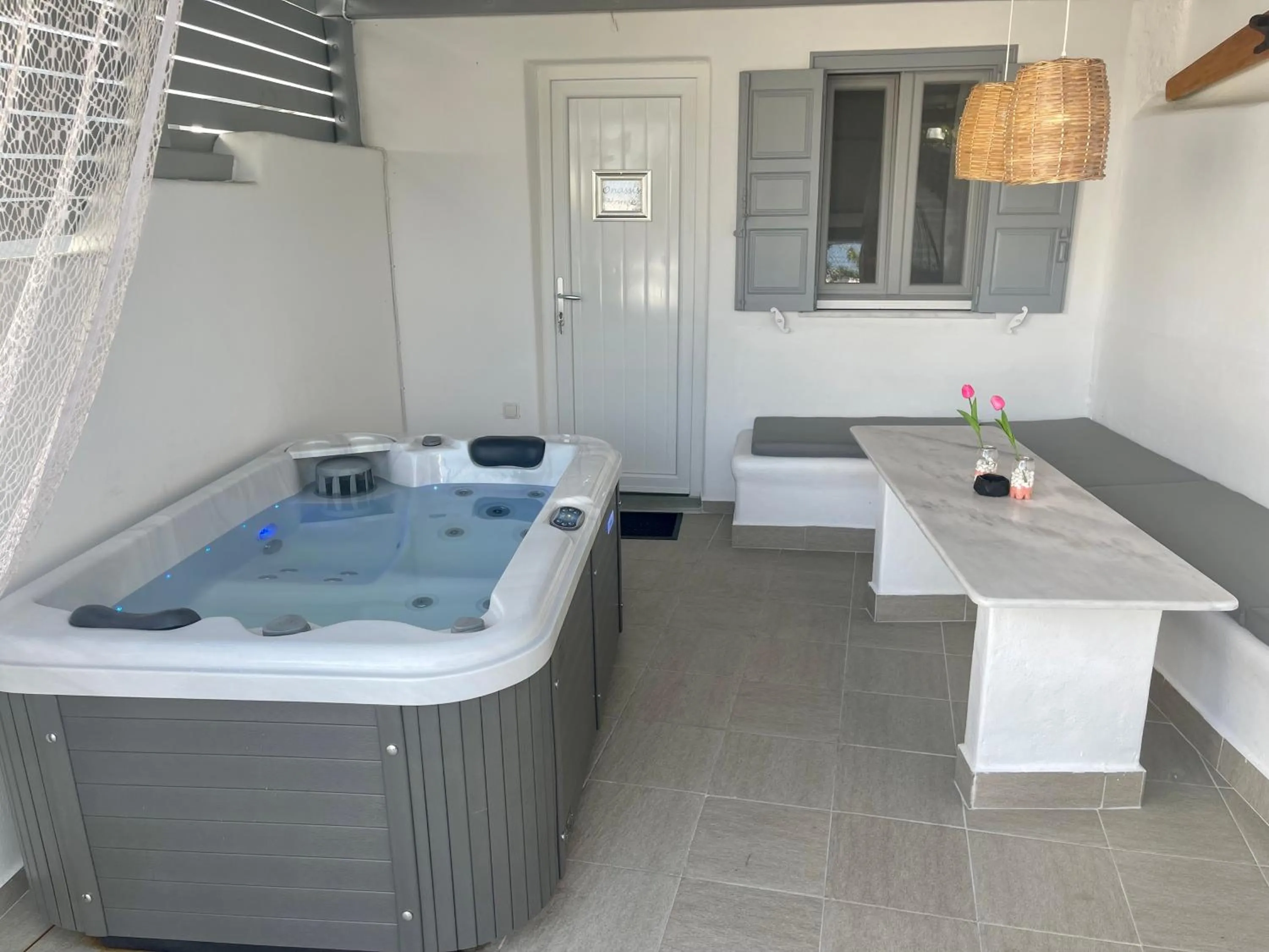 Balcony/Terrace in Mykonos Secret Spot