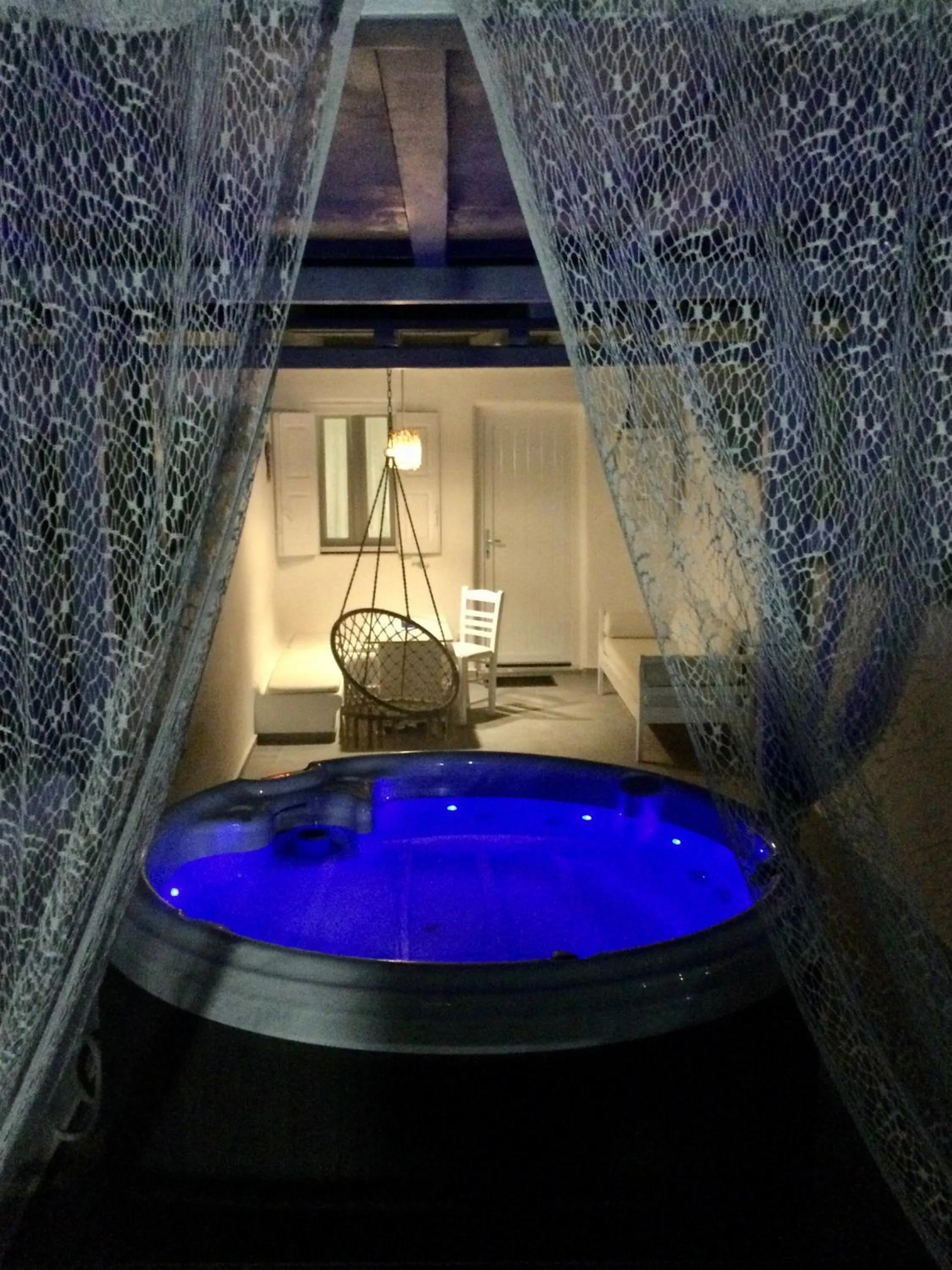 Hot Tub in Mykonos Secret Spot