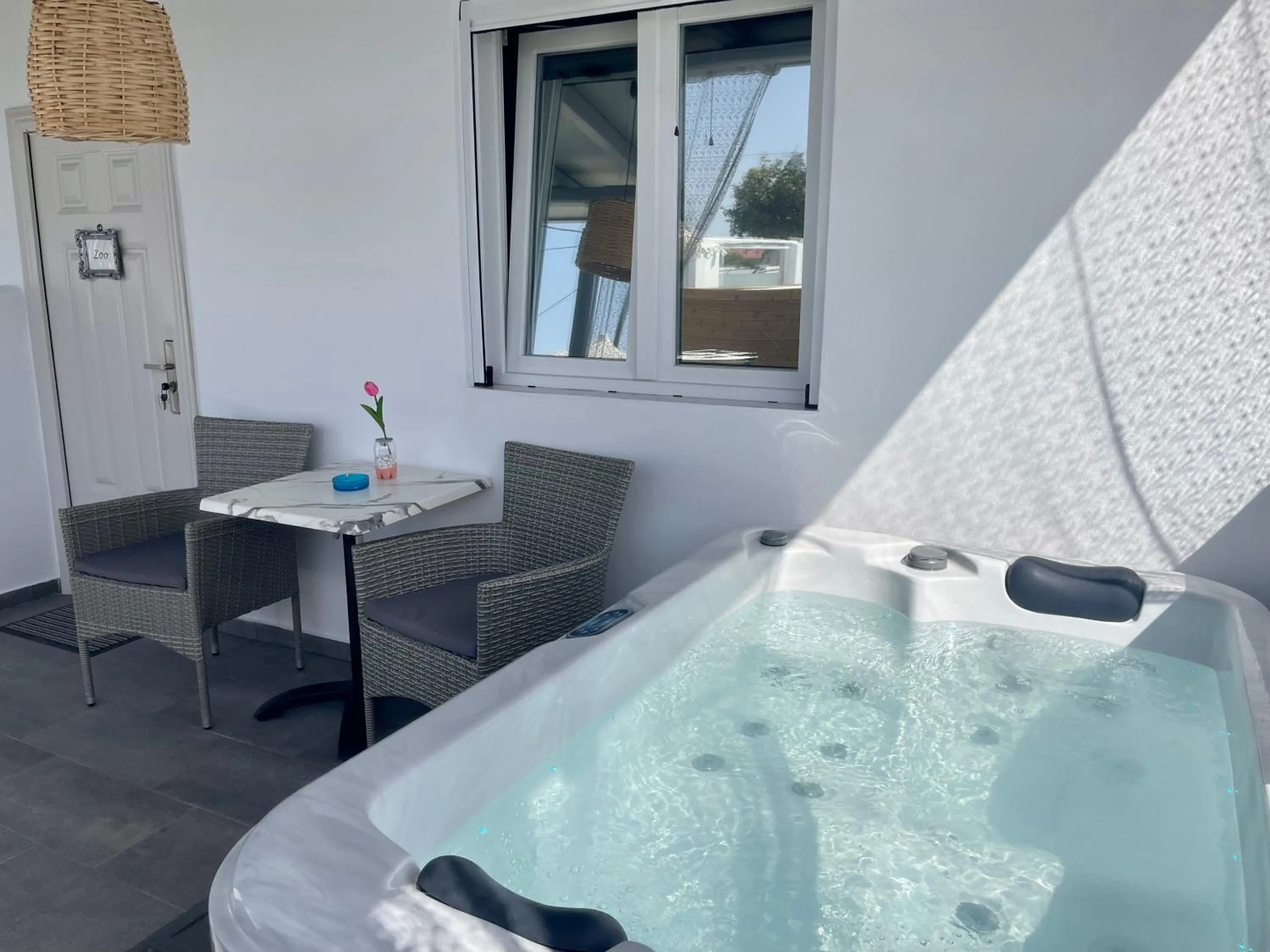 Balcony/Terrace in Mykonos Secret Spot