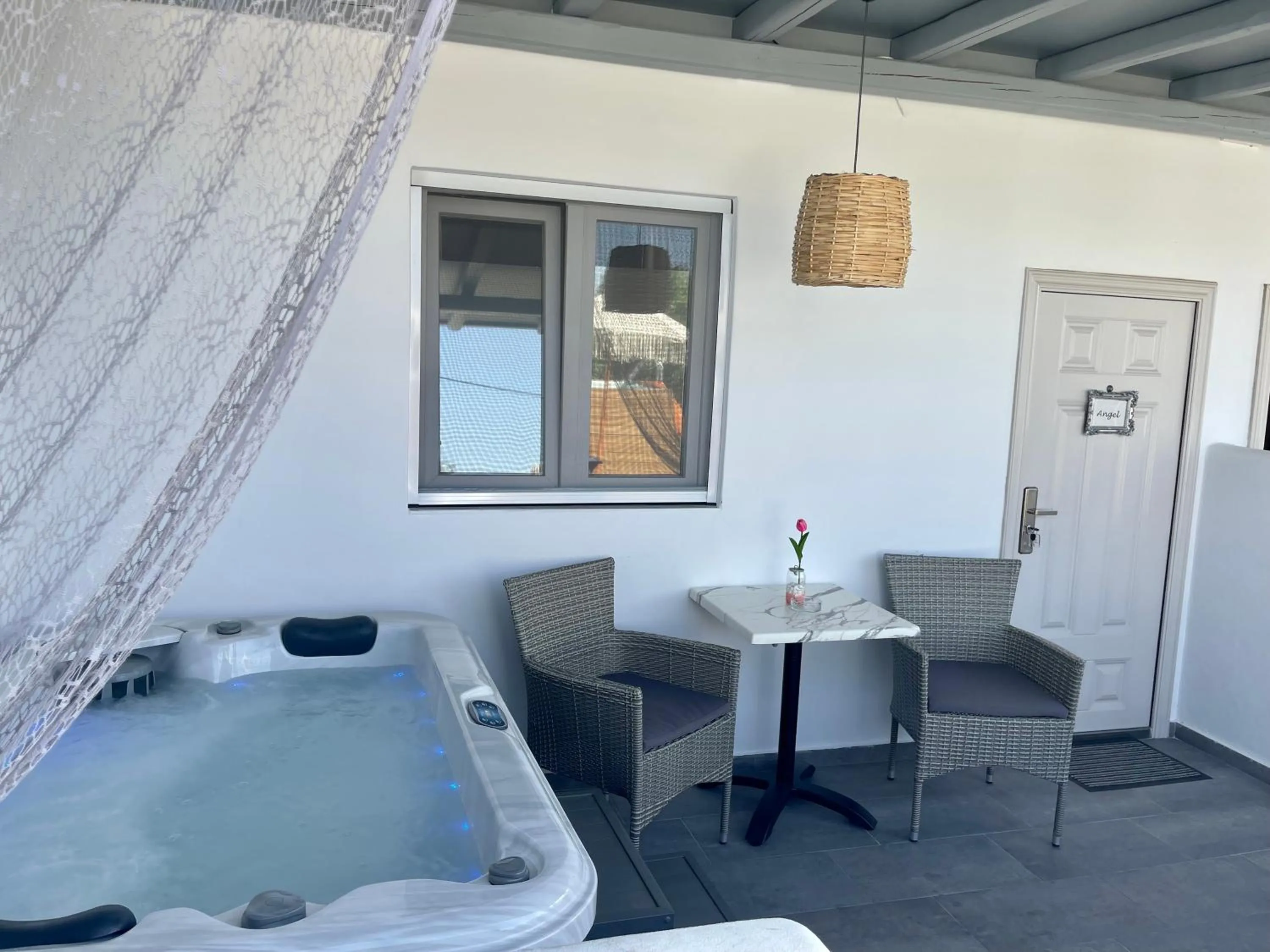 Balcony/Terrace in Mykonos Secret Spot