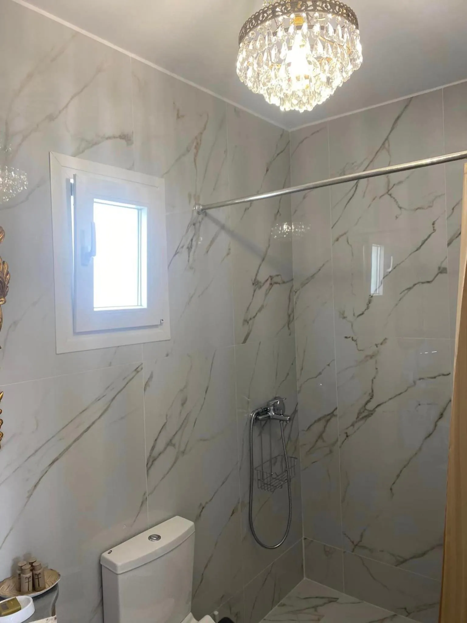 Shower in Mykonos Secret Spot