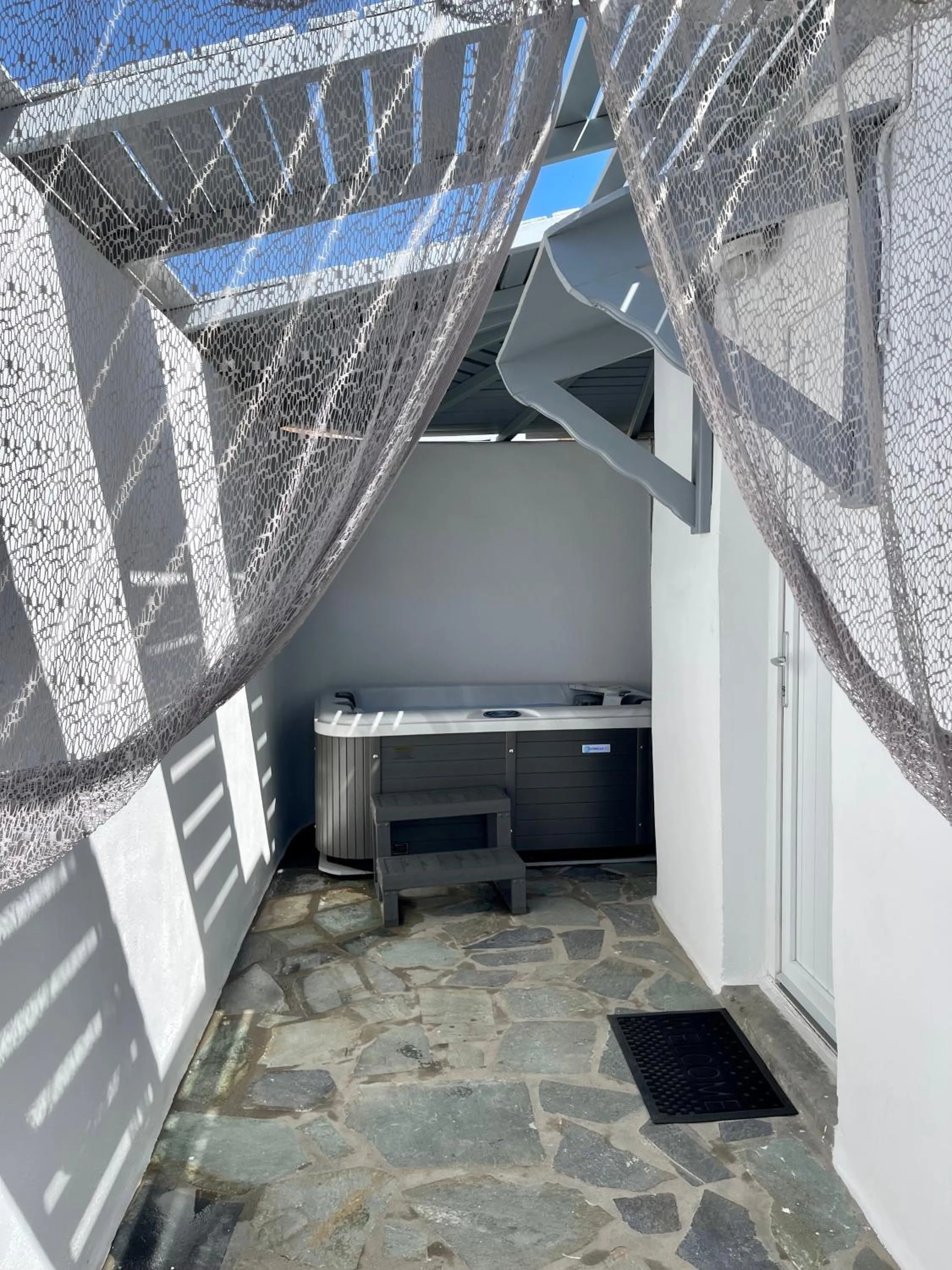 Balcony/Terrace in Mykonos Secret Spot