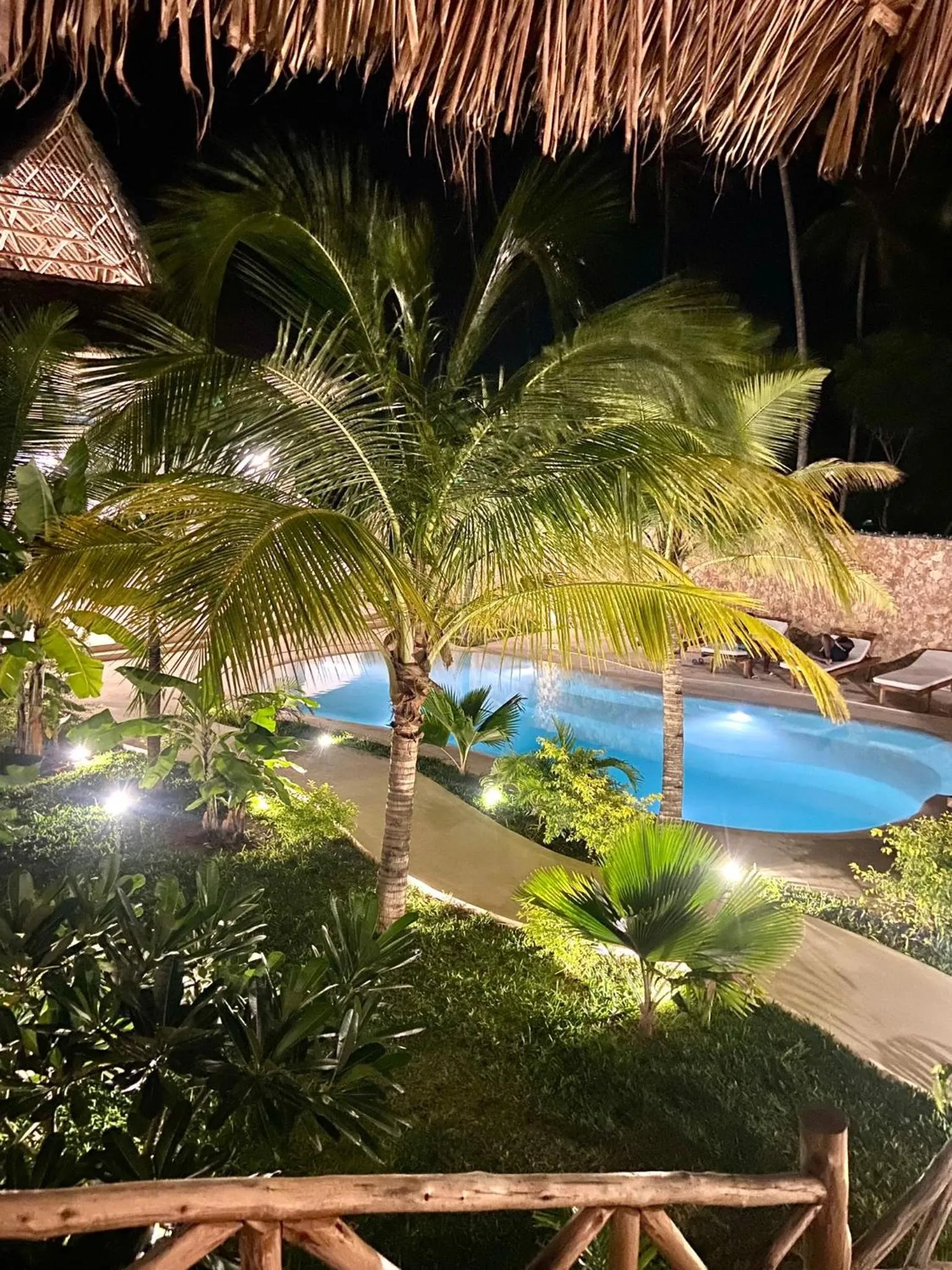Pool view in Blue Diamond Villa Watamu