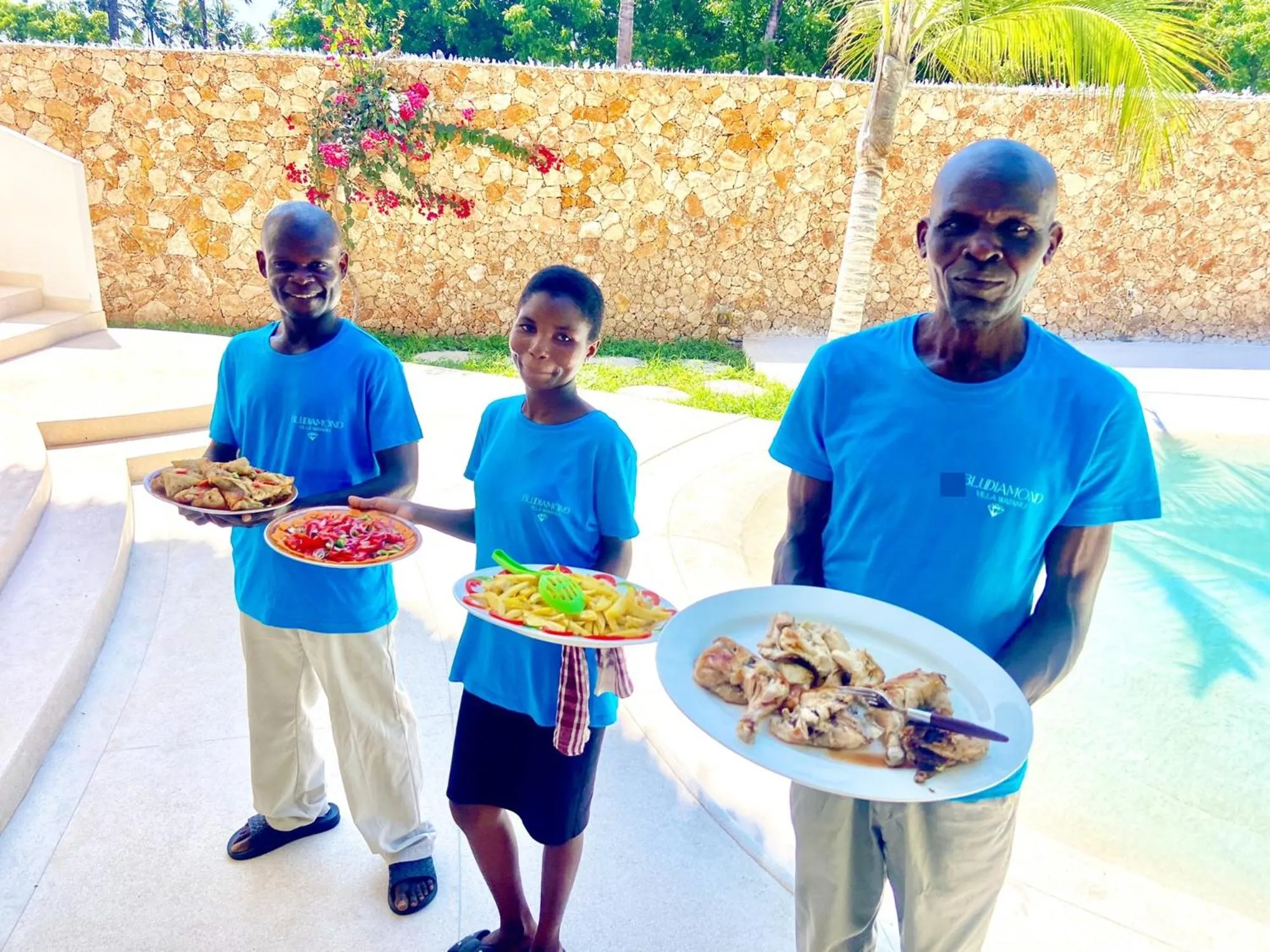 Staff in Blue Diamond Villa Watamu