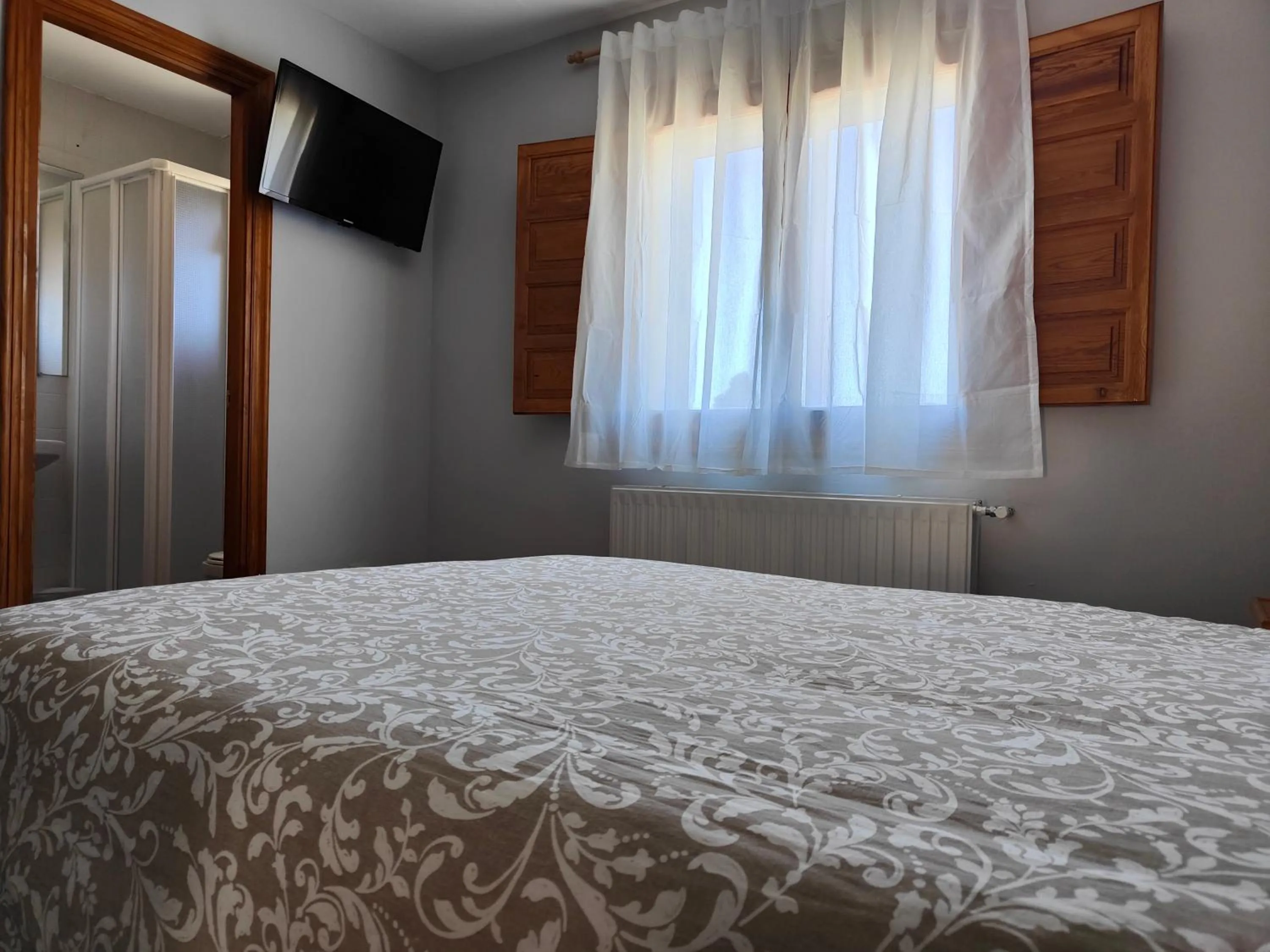 Bed in Hotel Puerta de Javalambre