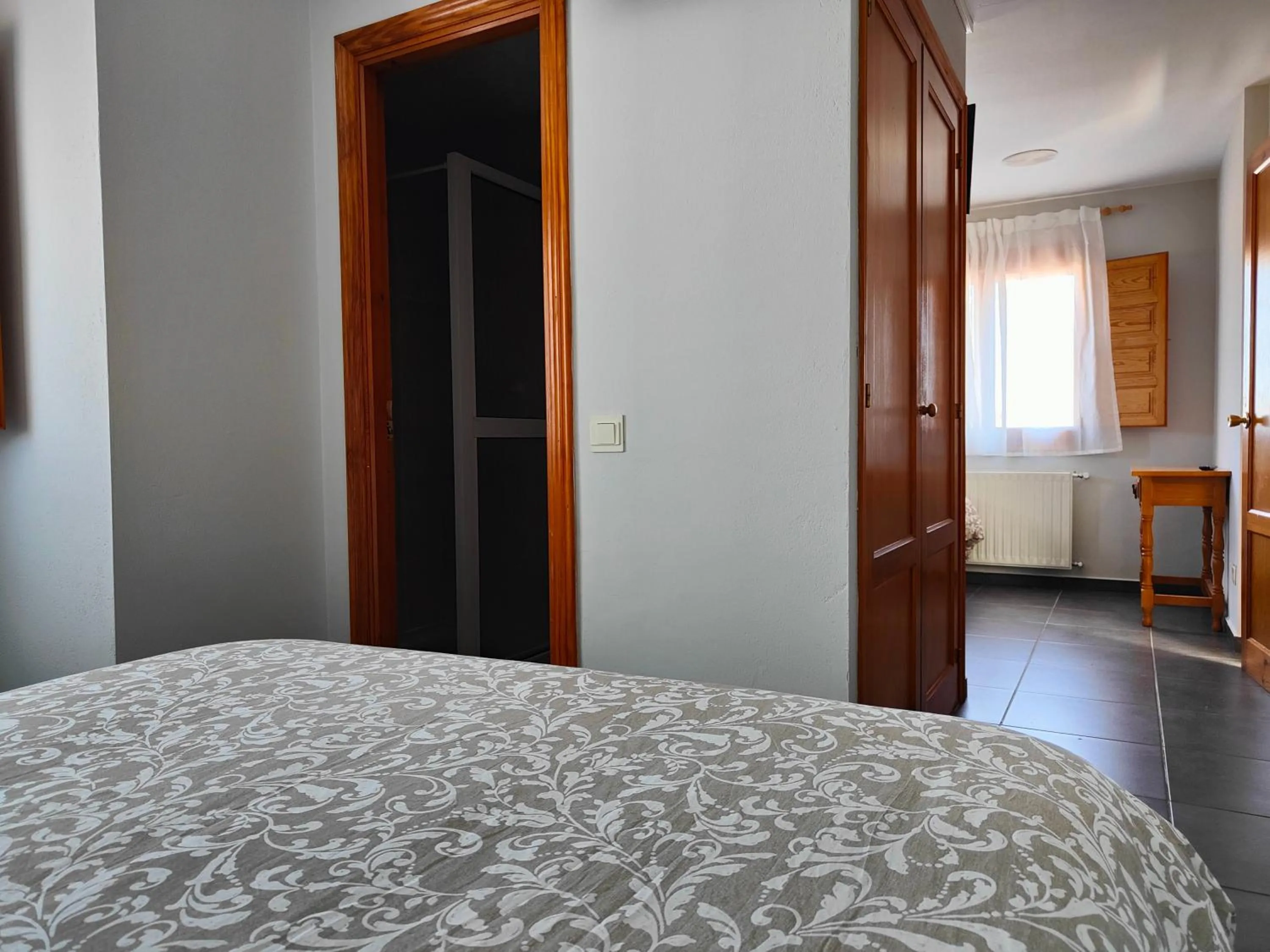 Bed in Hotel Puerta de Javalambre