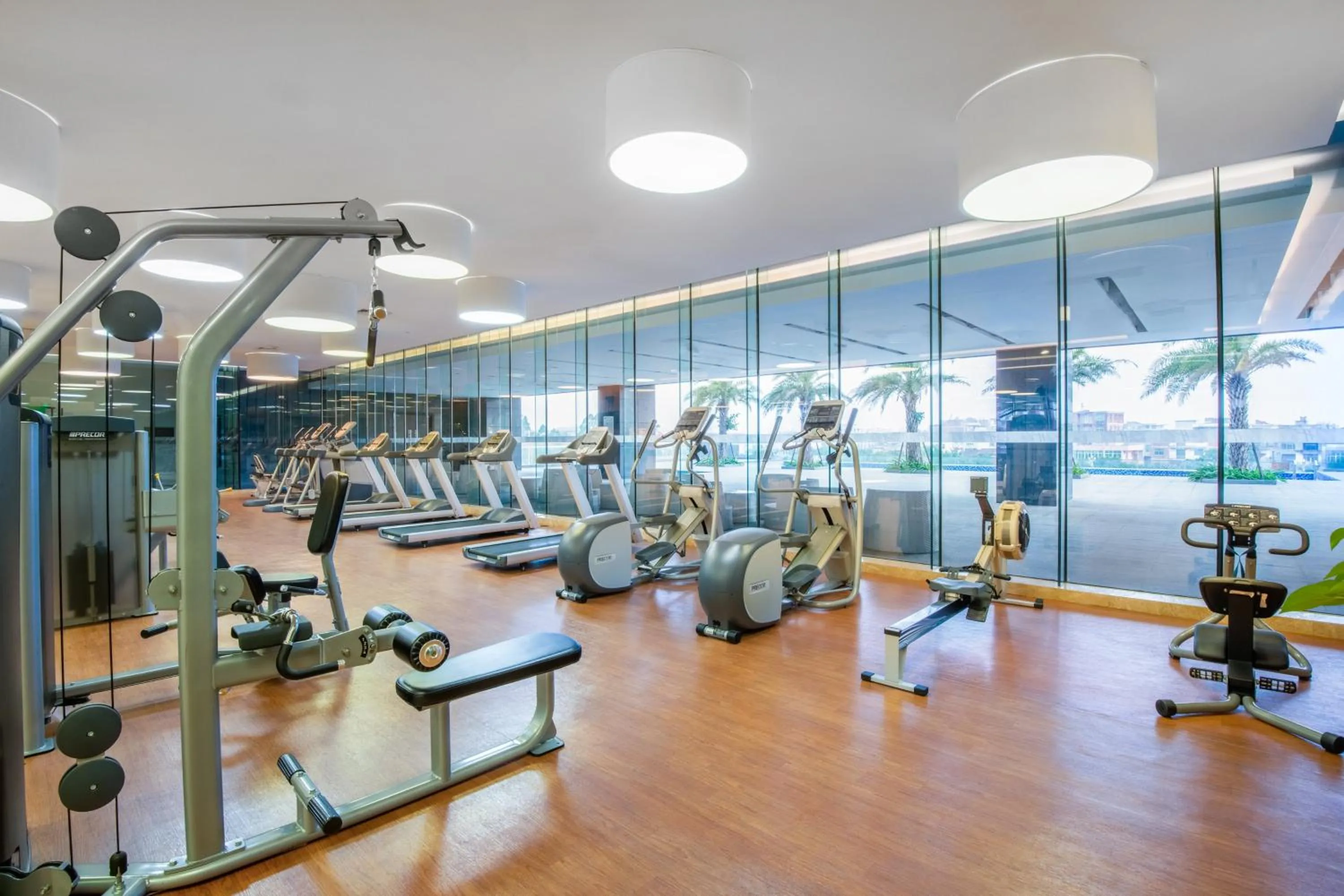 Fitness centre/facilities in Holiday Inn Putian Xiuyu by IHG