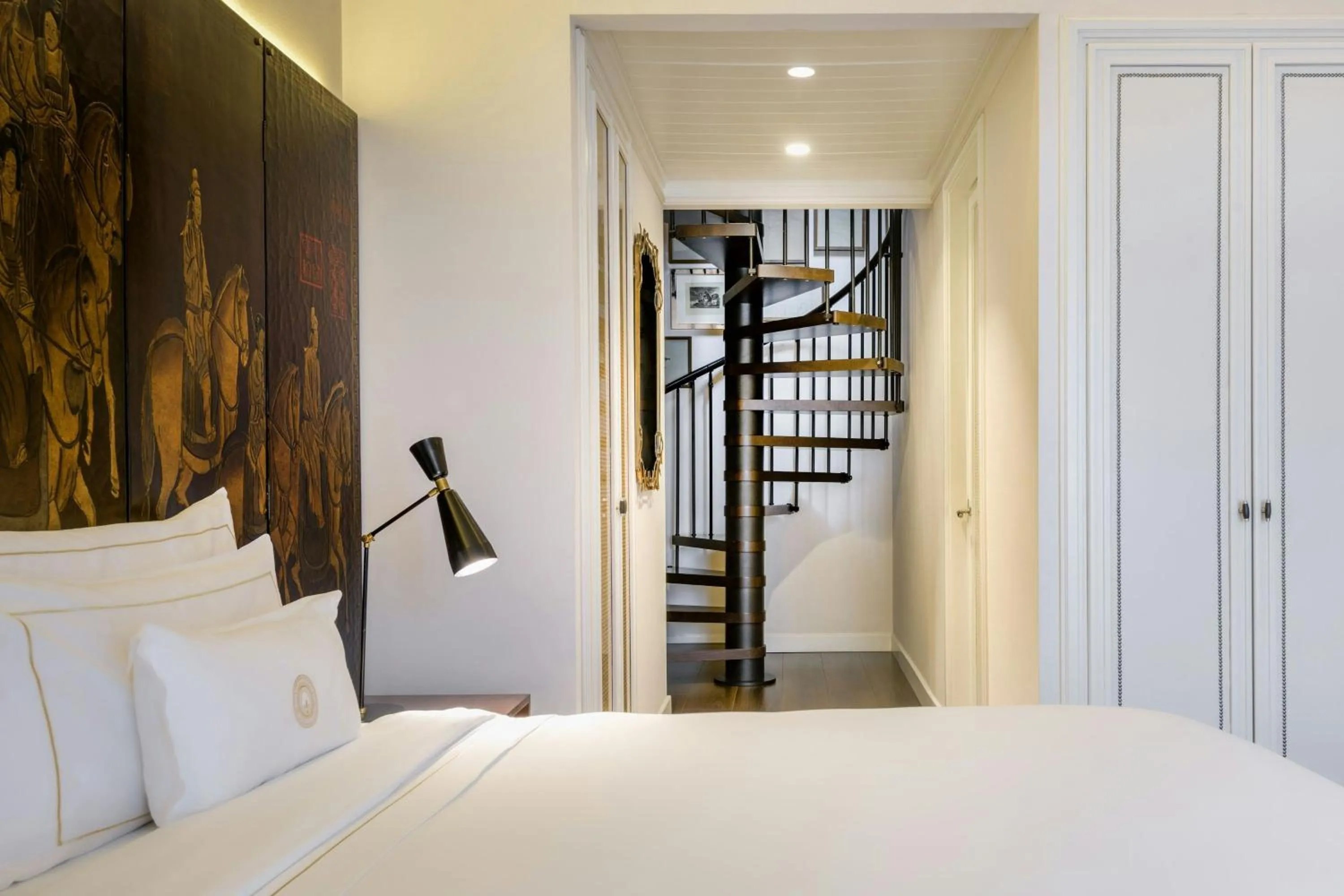 Bedroom, Bed in Cotton House Hotel, Autograph Collection