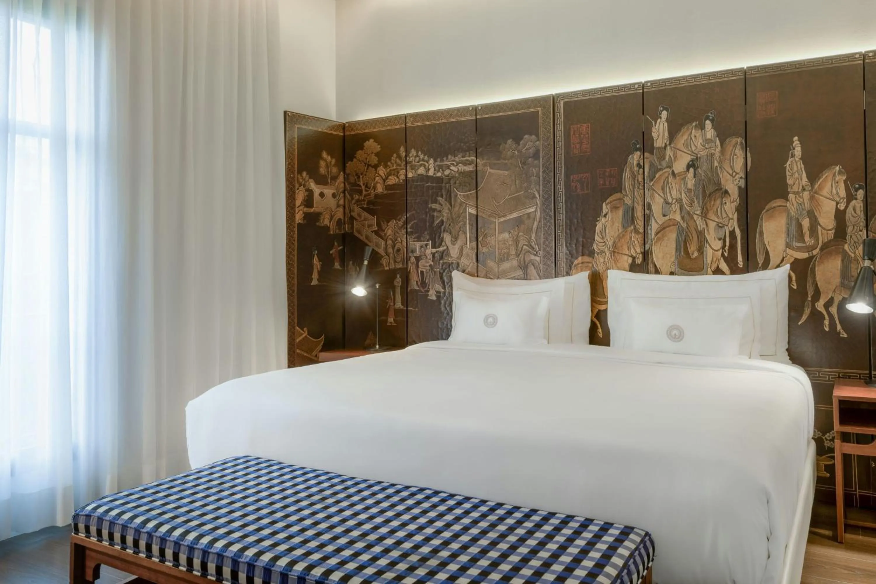 Bedroom, Bed in Cotton House Hotel, Autograph Collection