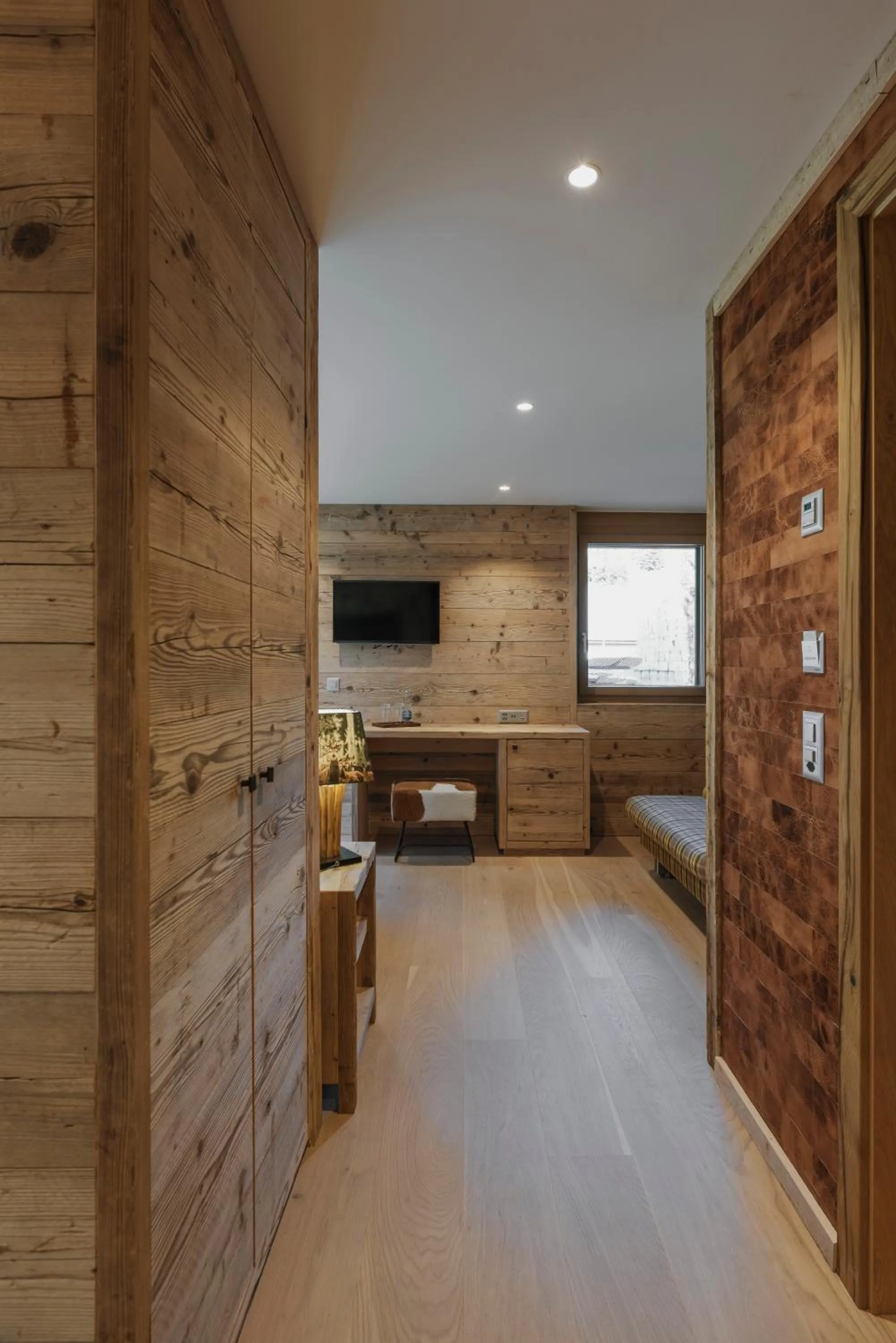 Photo of the whole room, Bed in Caschu Alp Boutique Design Hotel Stoos - adults only