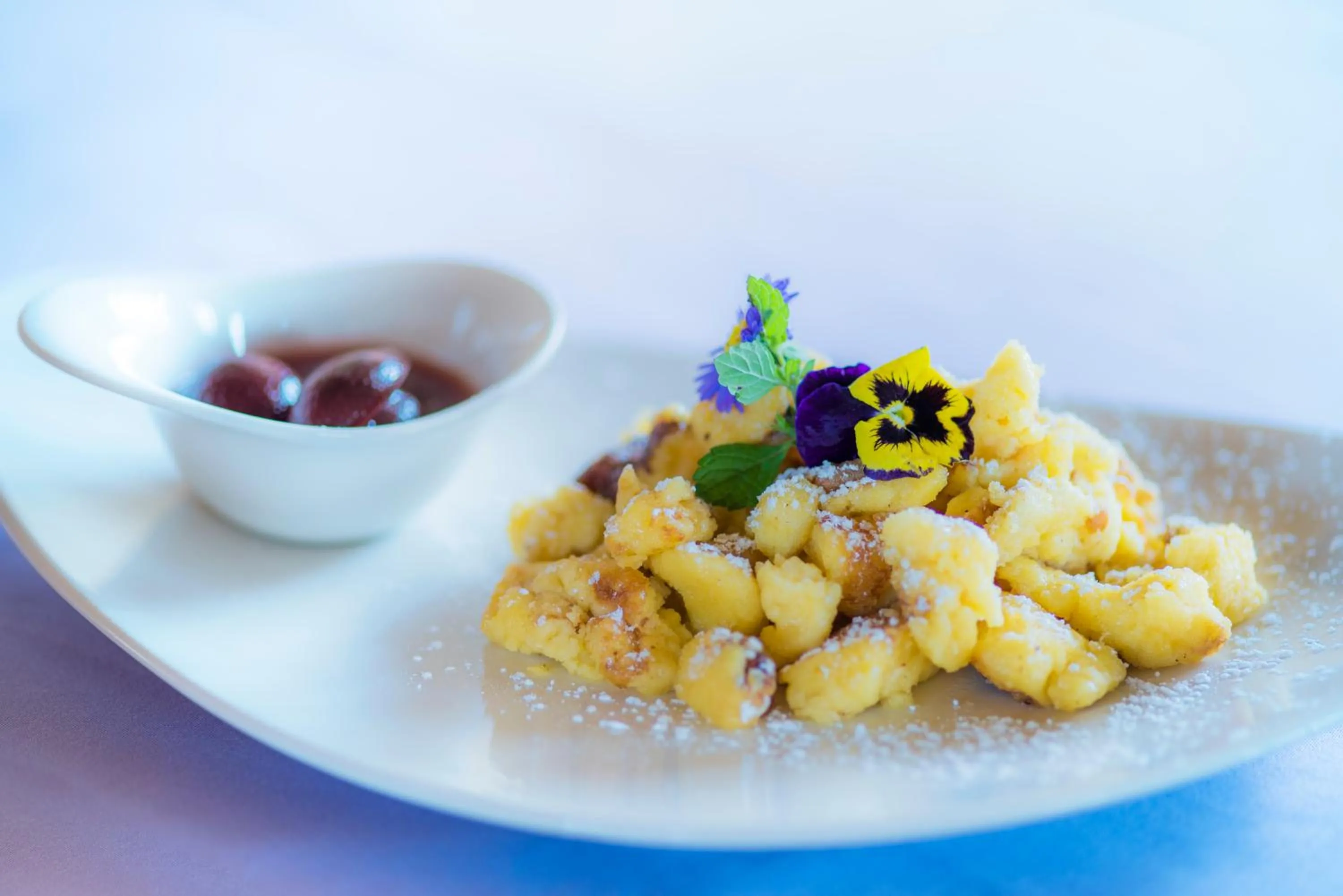 Food close-up in Caschu Alp Boutique Design Hotel Stoos - adults only