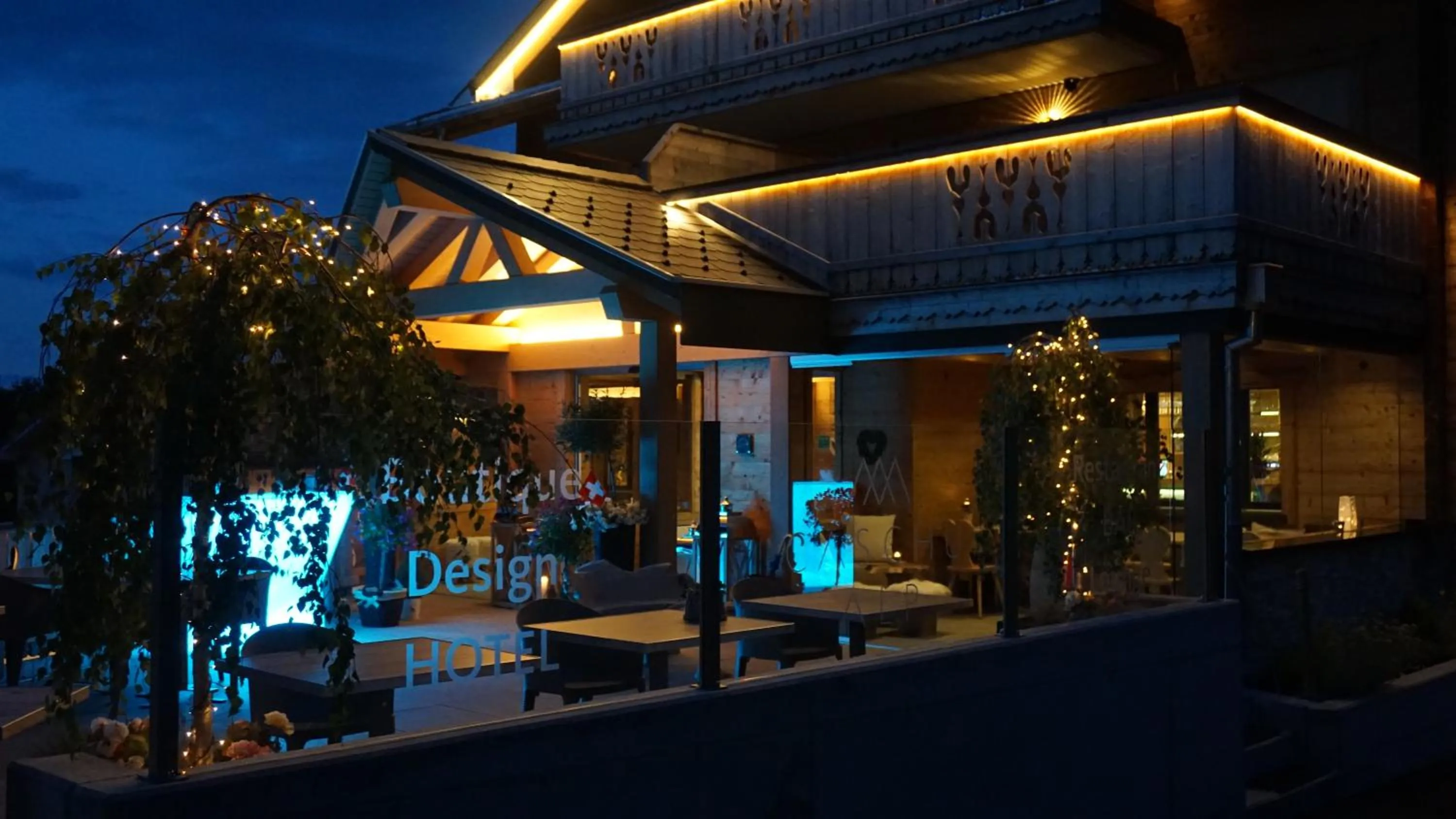 Property building in Caschu Alp Boutique Design Hotel Stoos - adults only