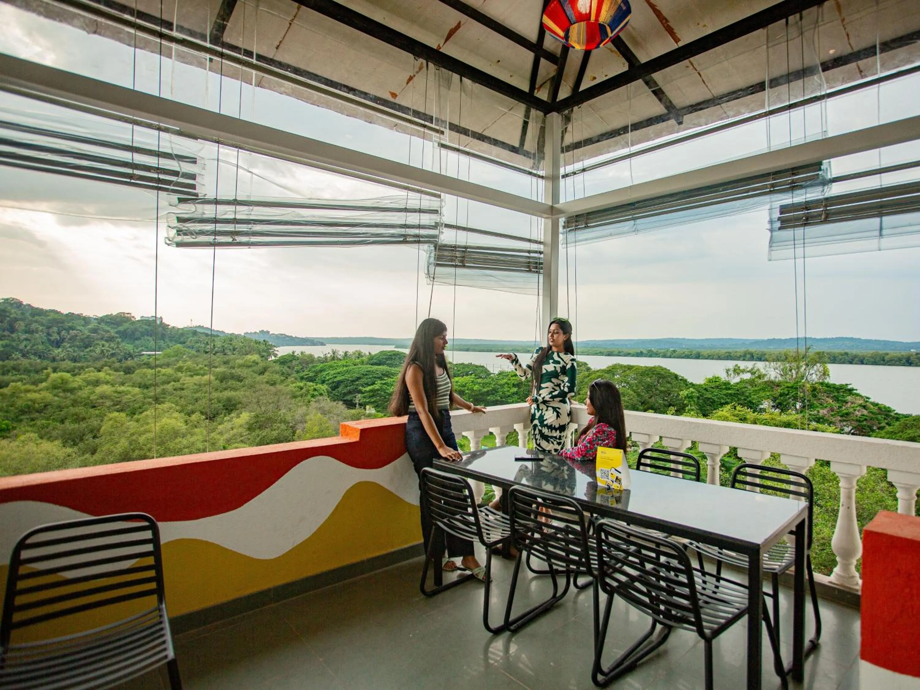 Restaurant/places to eat in The Hosteller Goa, Old Goa