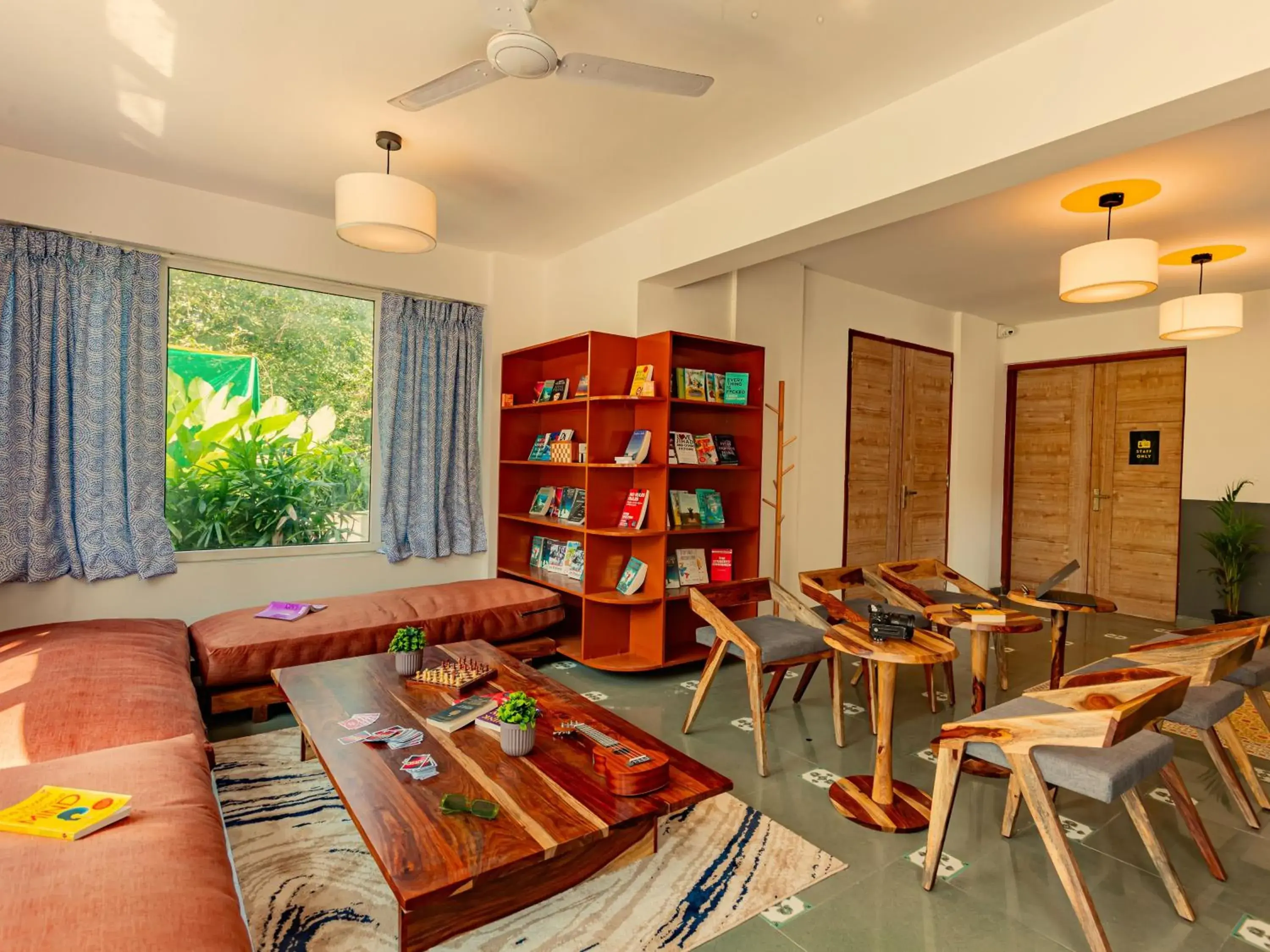 Living room in The Hosteller Goa, Old Goa Living room in The Hosteller Goa, Old Goa