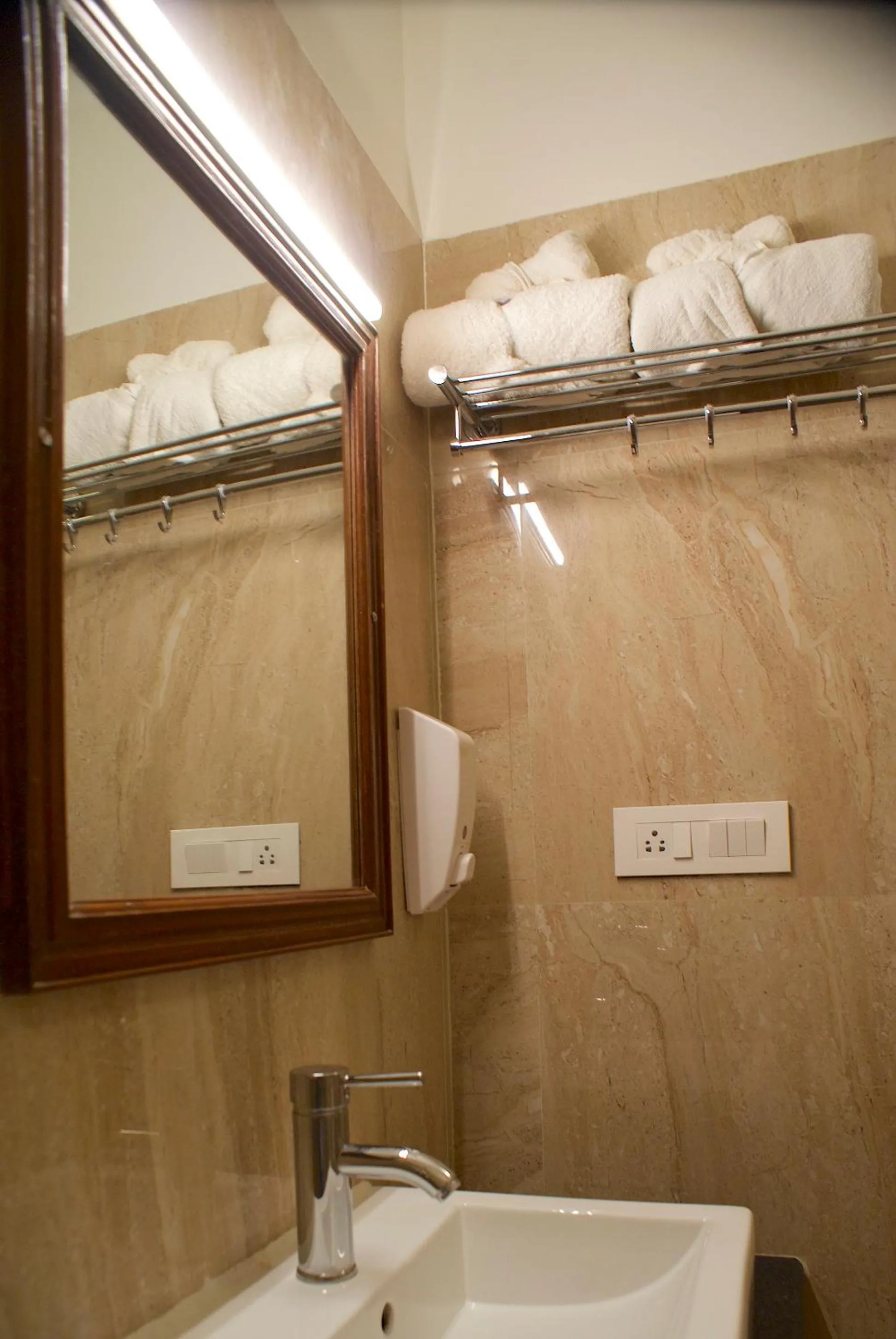 Shower in Hotel Alpana