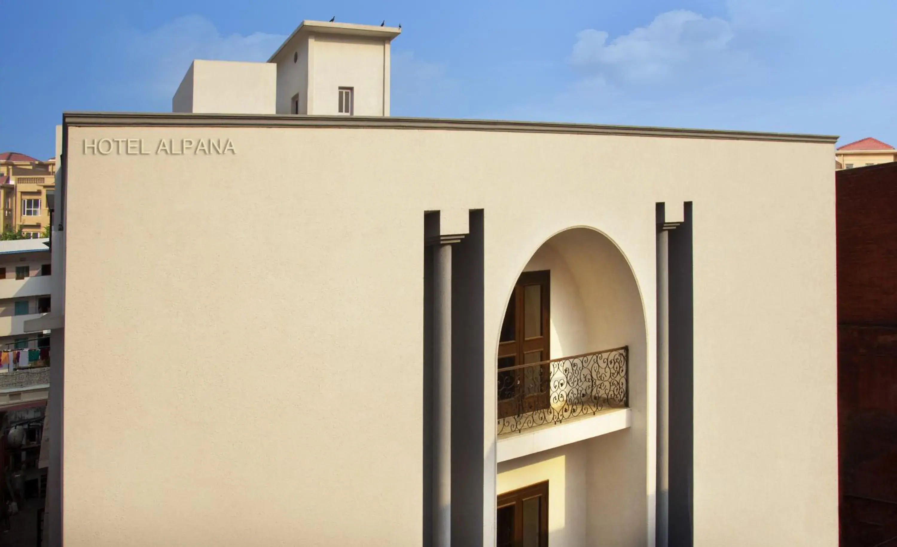 Bird's eye view in Hotel Alpana Bird's eye view in Hotel Alpana