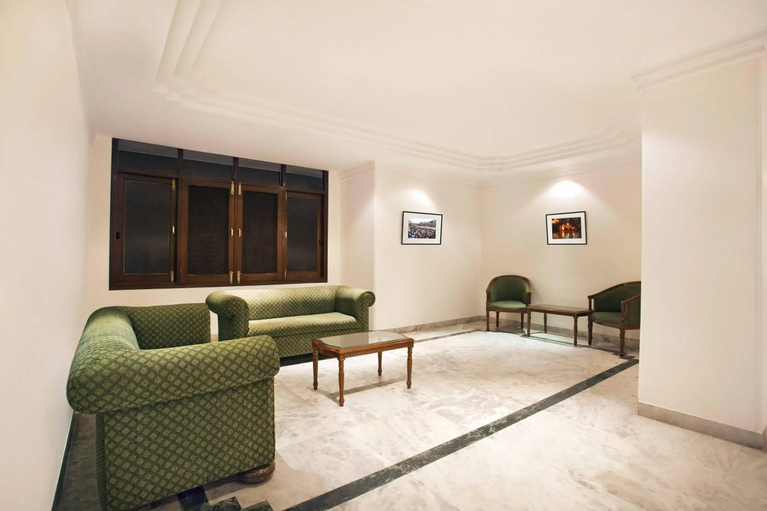 Lobby or reception in Hotel Alpana Lobby or reception in Hotel Alpana