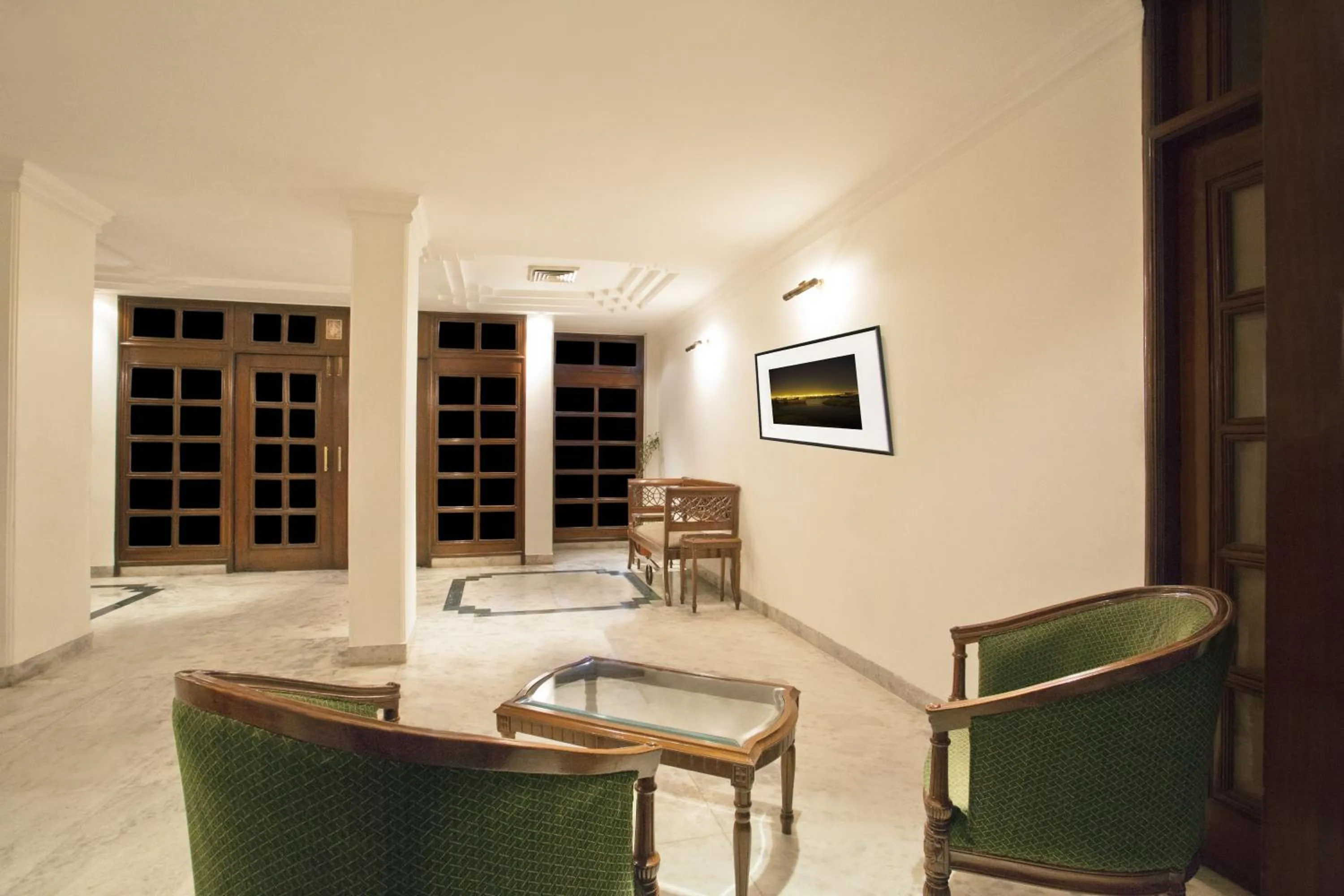 Lobby or reception in Hotel Alpana