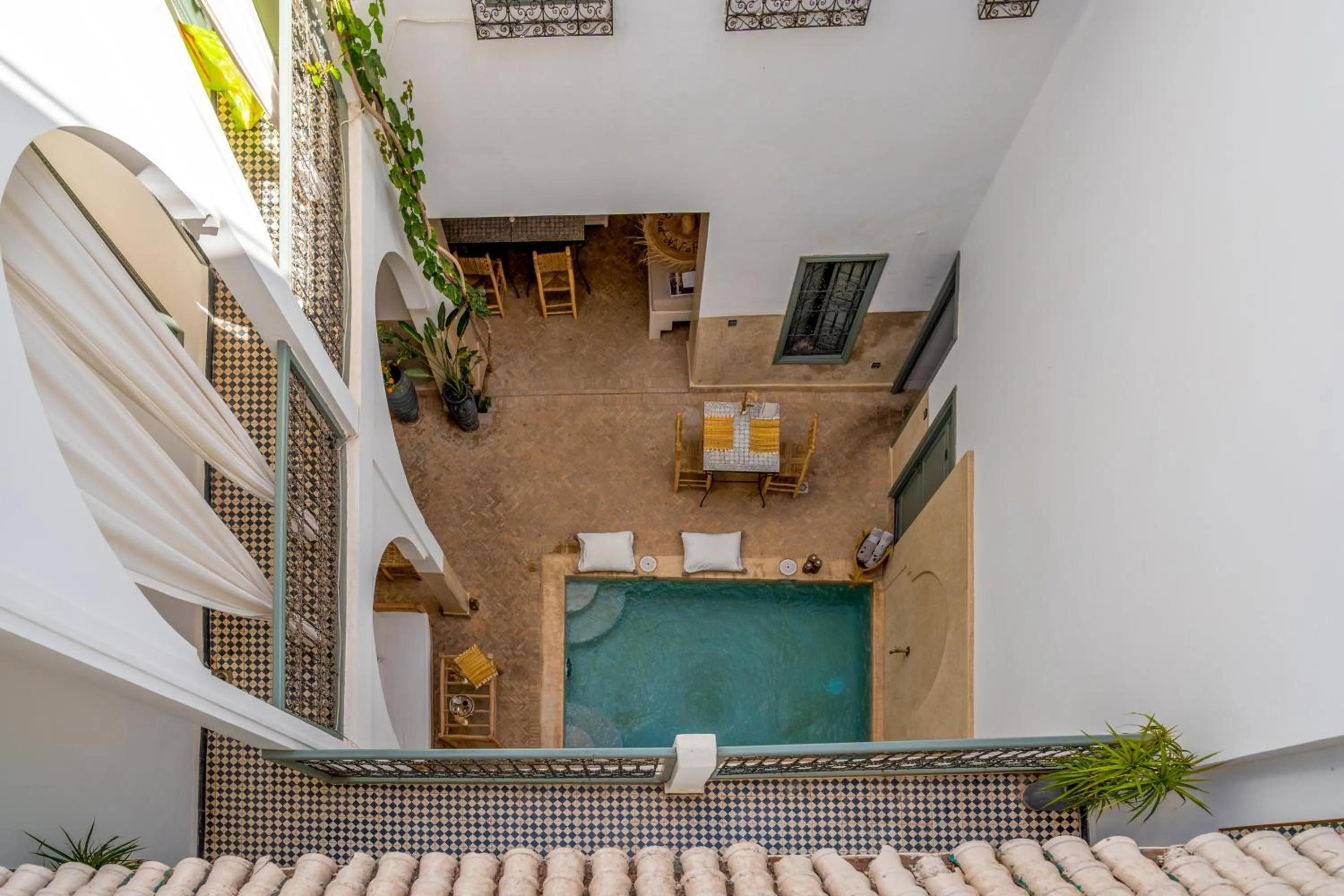 Pool view in Riad Nafora
