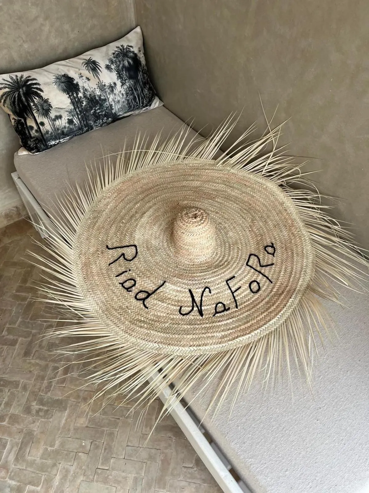 Decorative detail in Riad Nafora