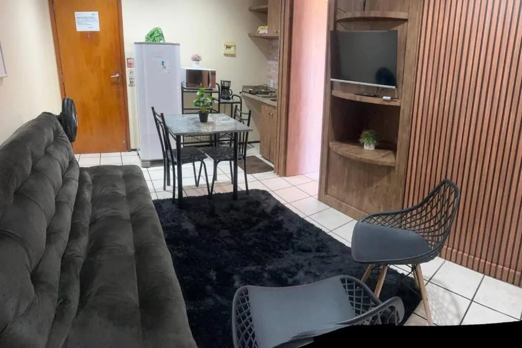 Kitchen or kitchenette in Flat Mobiliado na Beira Mar