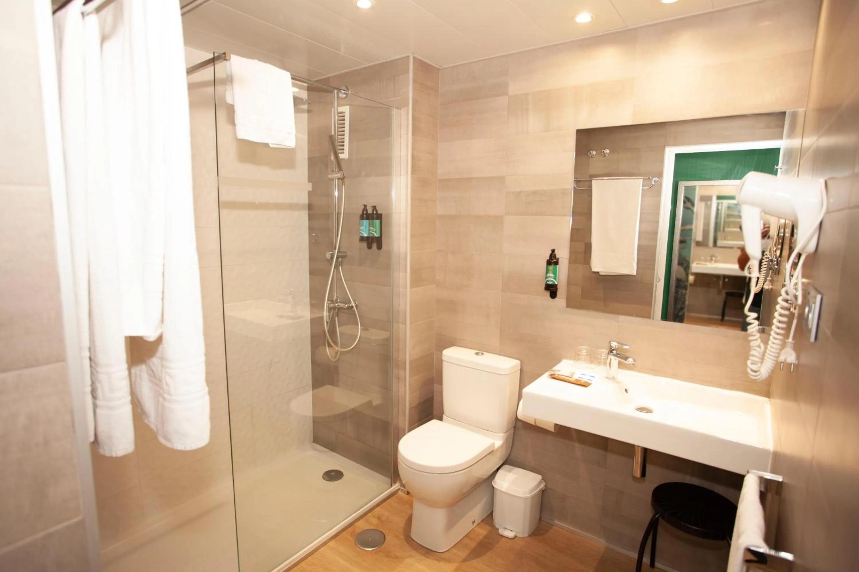 Bathroom in Hotel Olympus