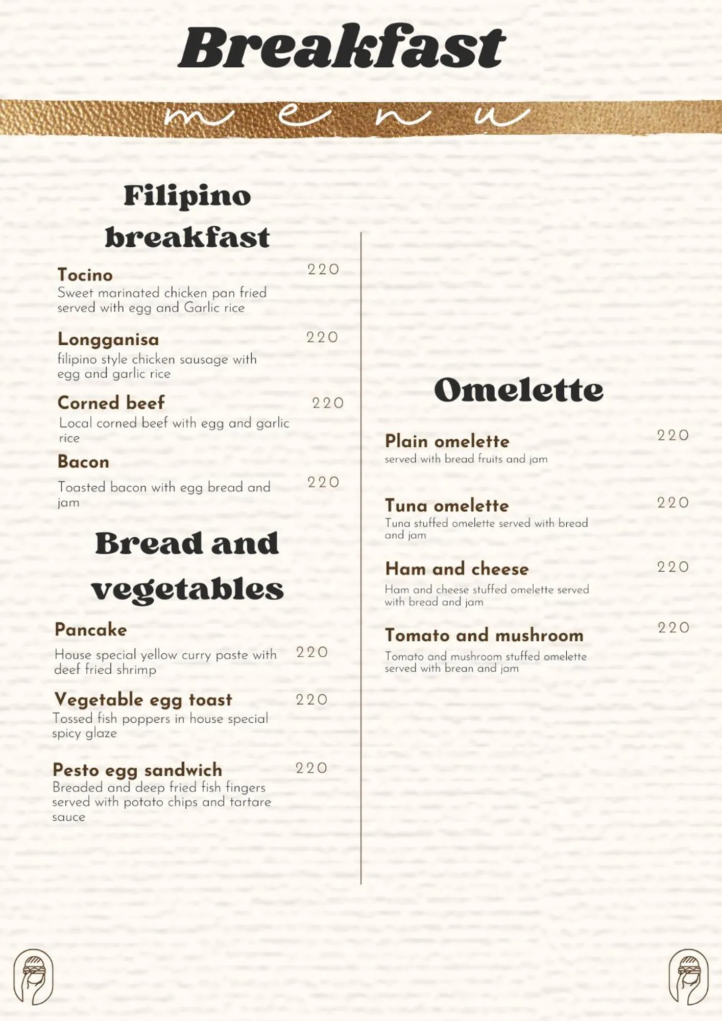 Restaurant/places to eat in On Board Lifestyle Resort FREE MOTORBIKE