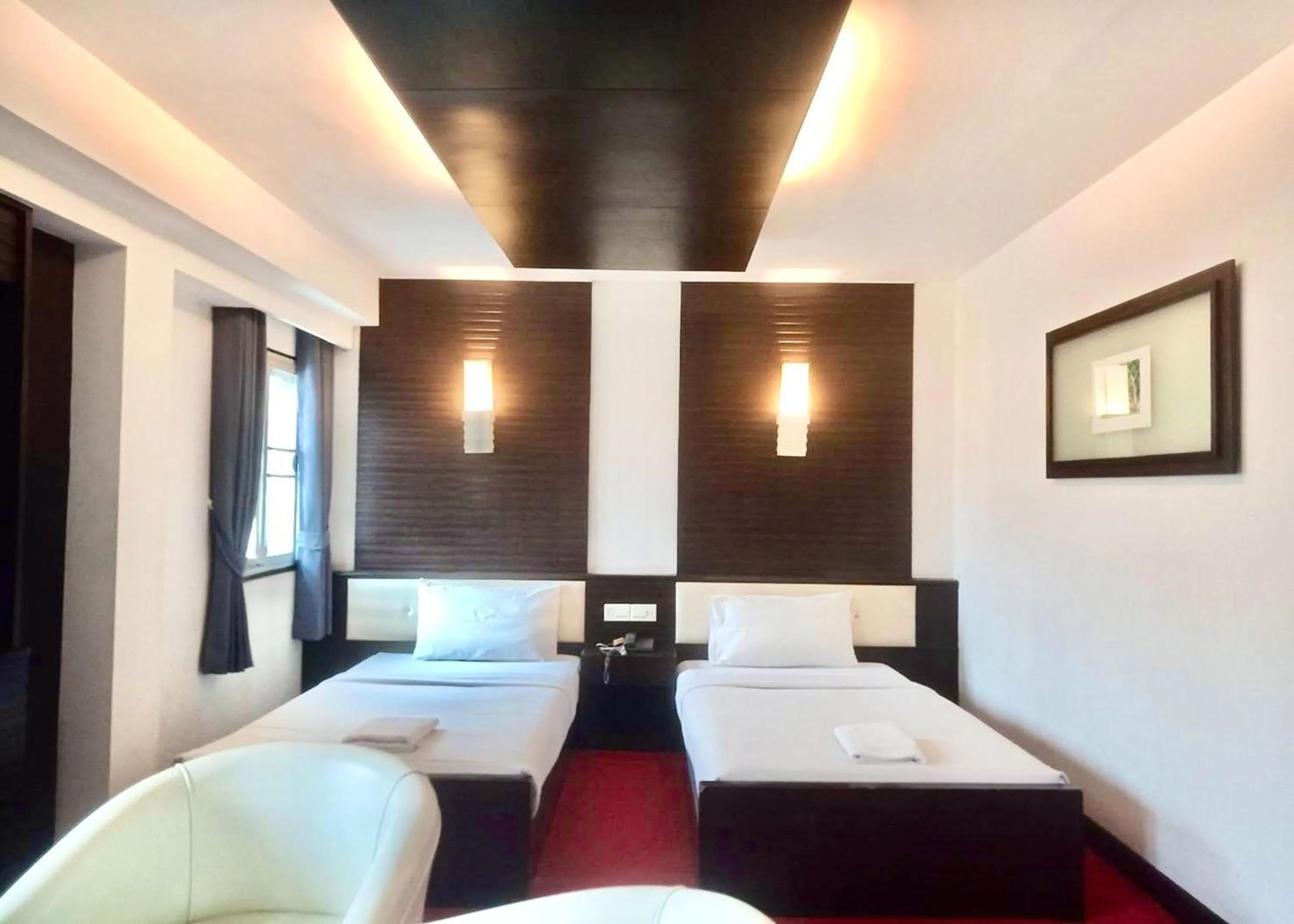 Bed in Phu Luang Hotel