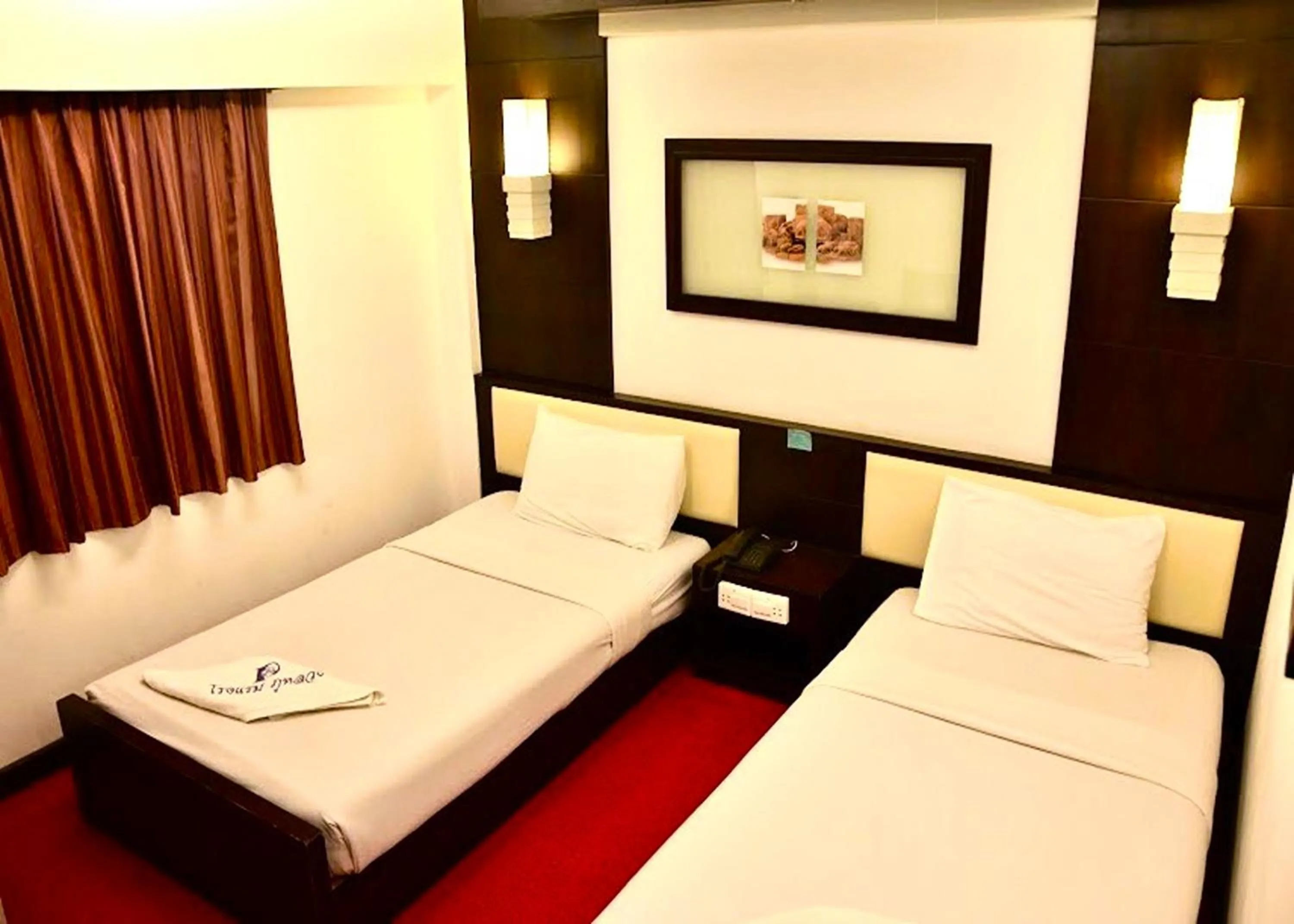 Bed in Phu Luang Hotel