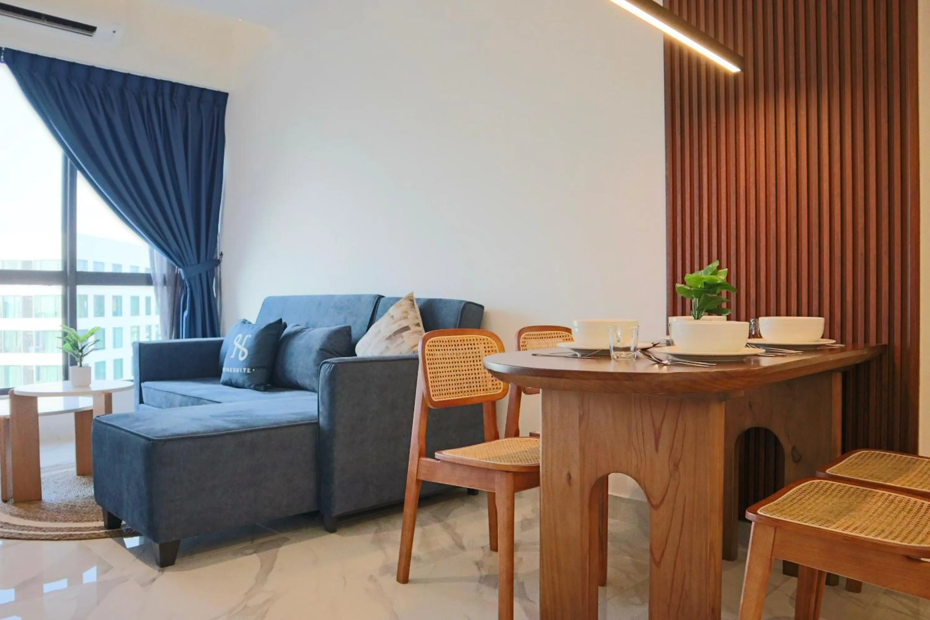 Living room in The SIGAR Hotel at Sutera Bay