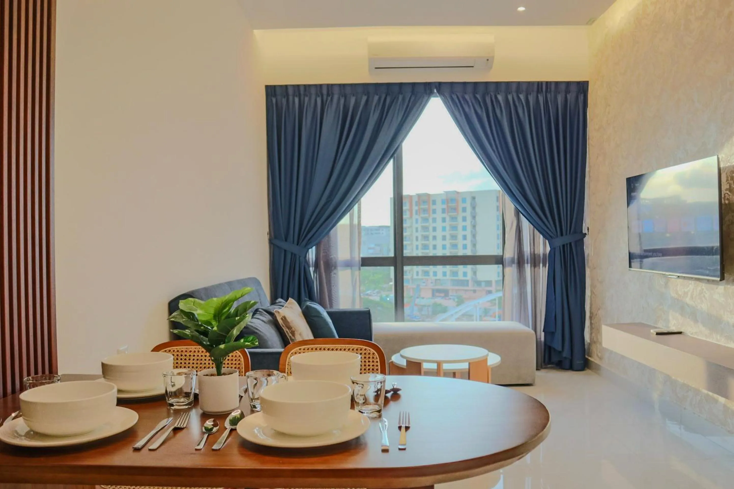 Dining area in The SIGAR Hotel at Sutera Bay