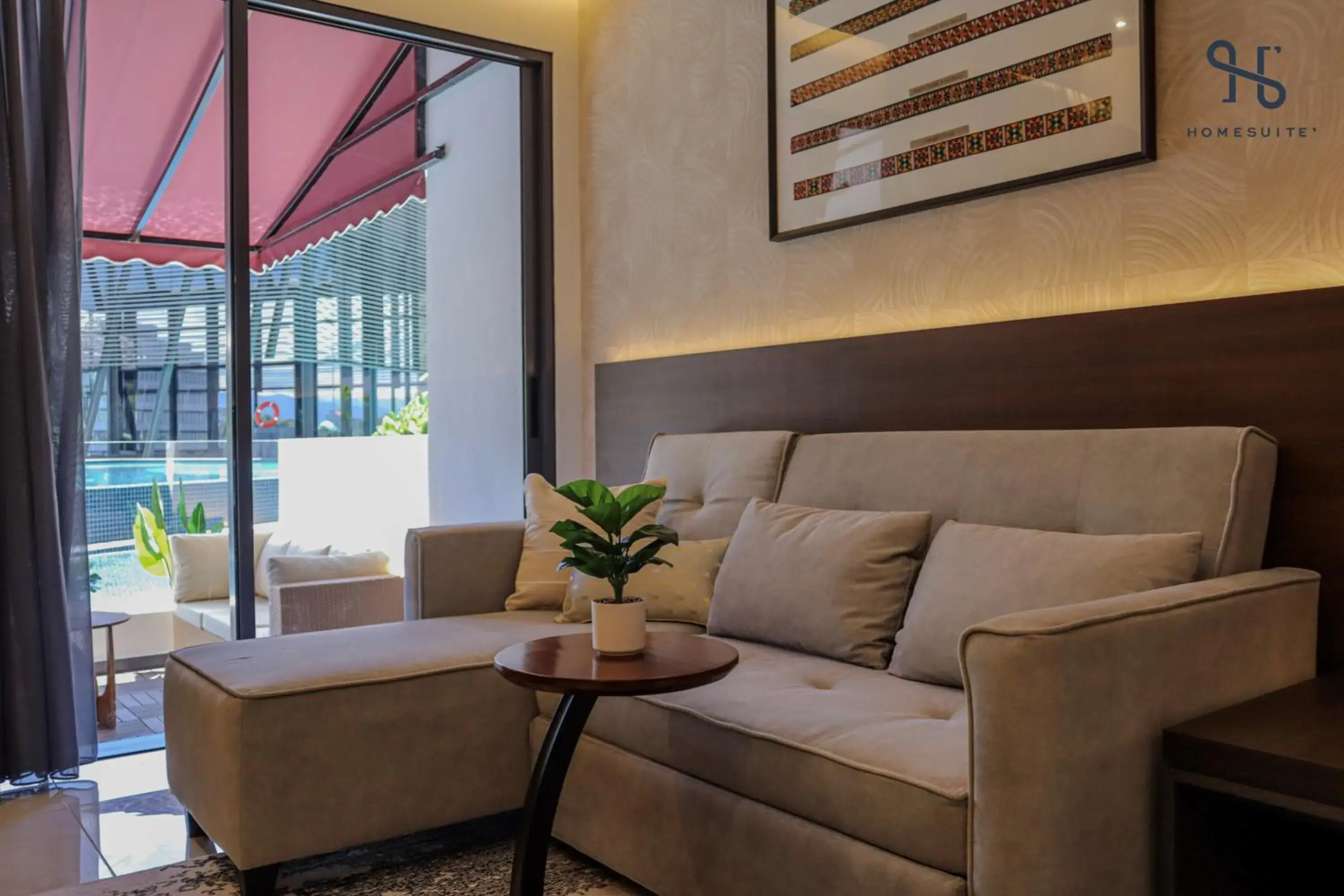 Living room in The SIGAR Hotel at Sutera Bay Living room in The SIGAR Hotel at Sutera Bay