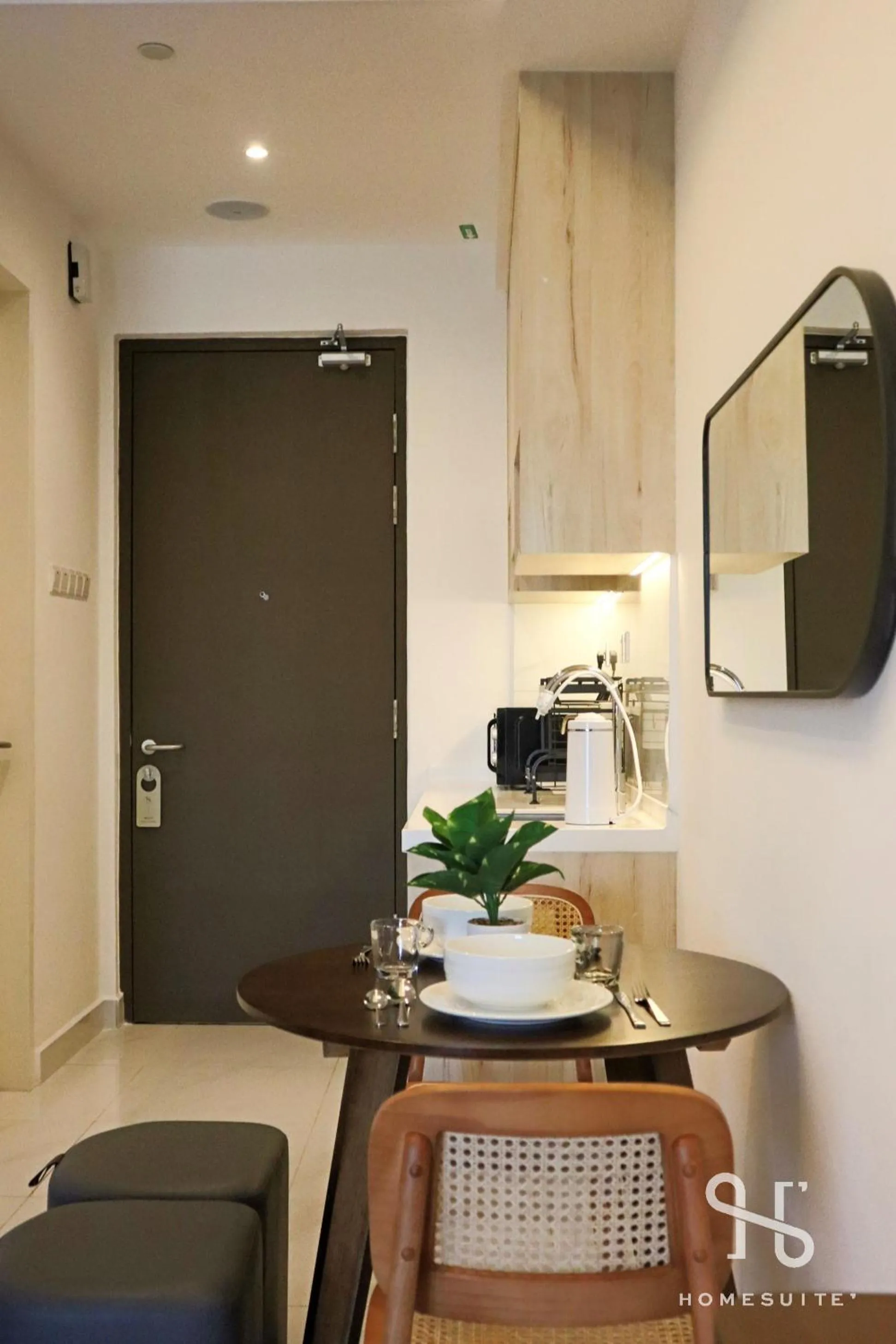 Kitchen or kitchenette in The SIGAR Hotel at Sutera Bay