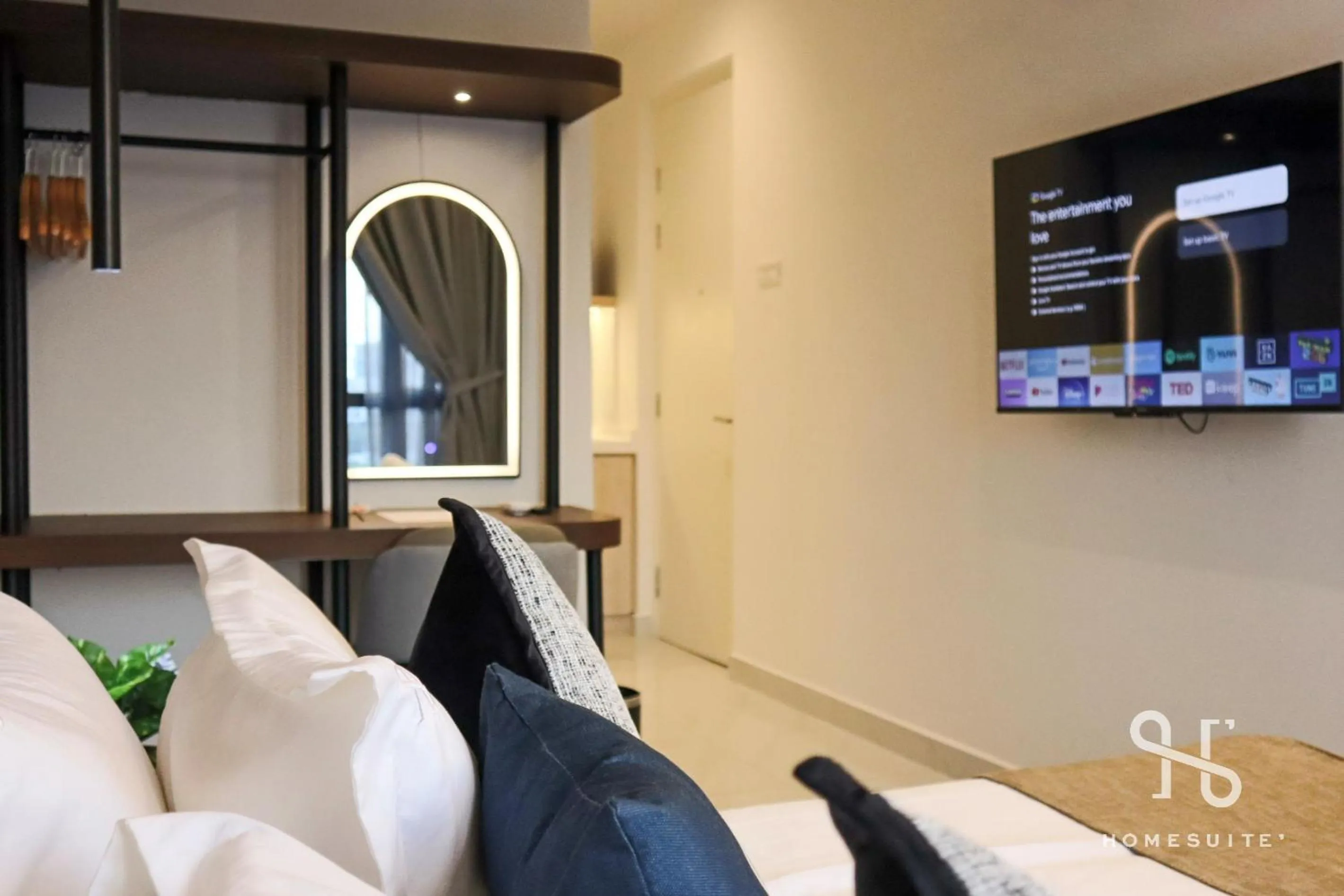 Bed in The SIGAR Hotel at Sutera Bay