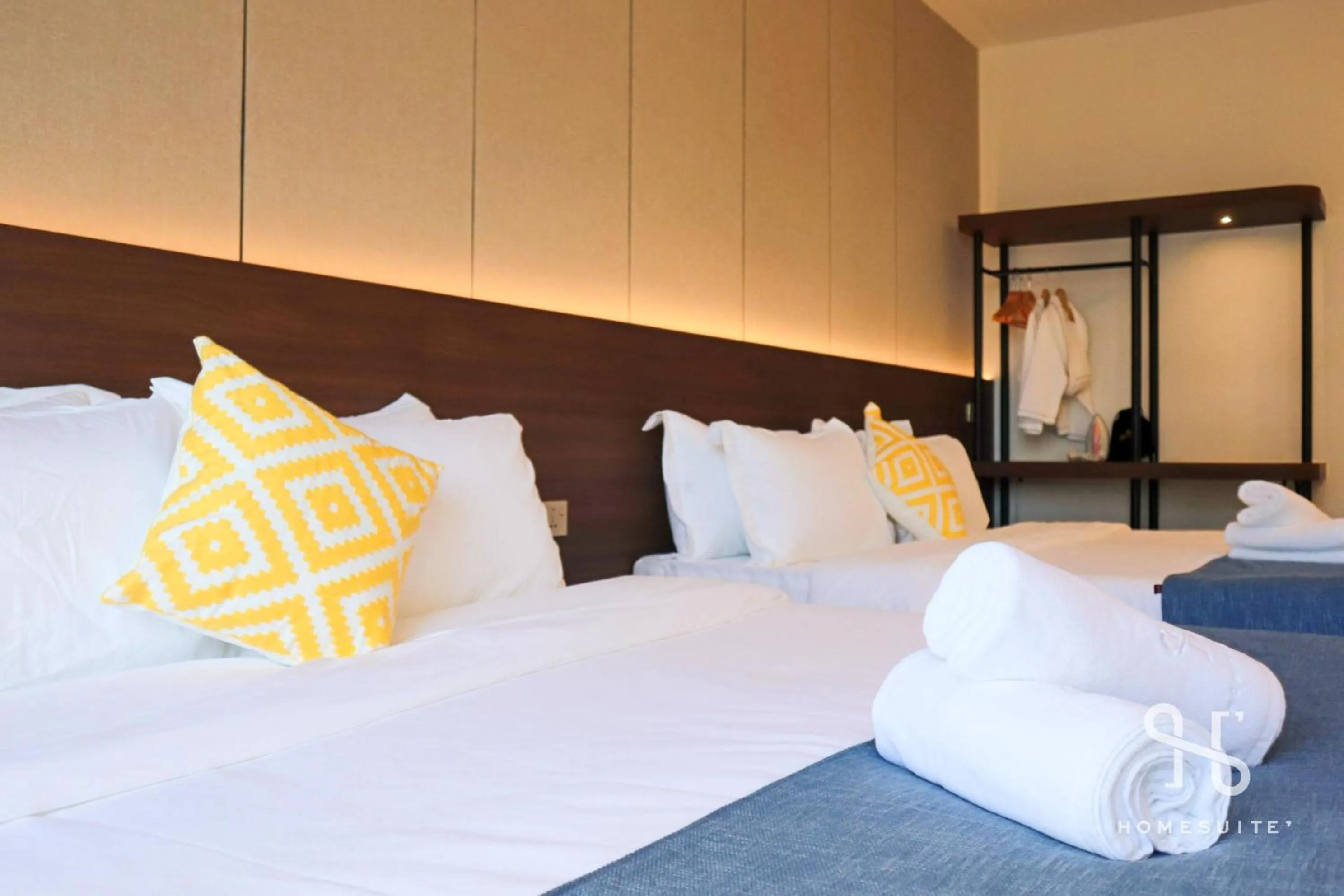 Bed in The SIGAR Hotel at Sutera Bay
